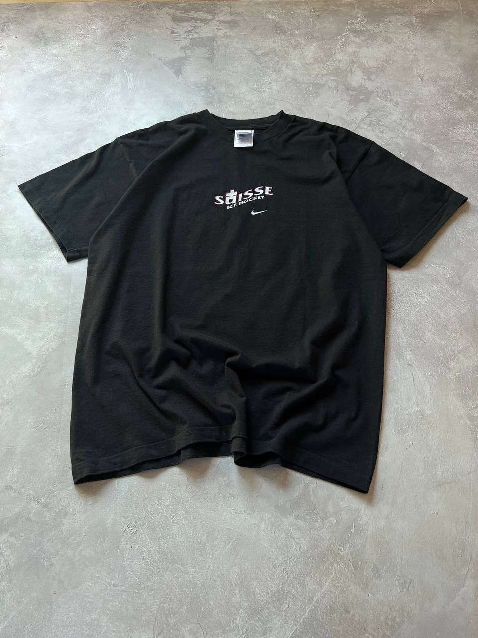 Nike × Vintage Vintage Nike 90s Cotton T-shirt Size US L / EU 52-54 / 3 - 2 Thumbnail