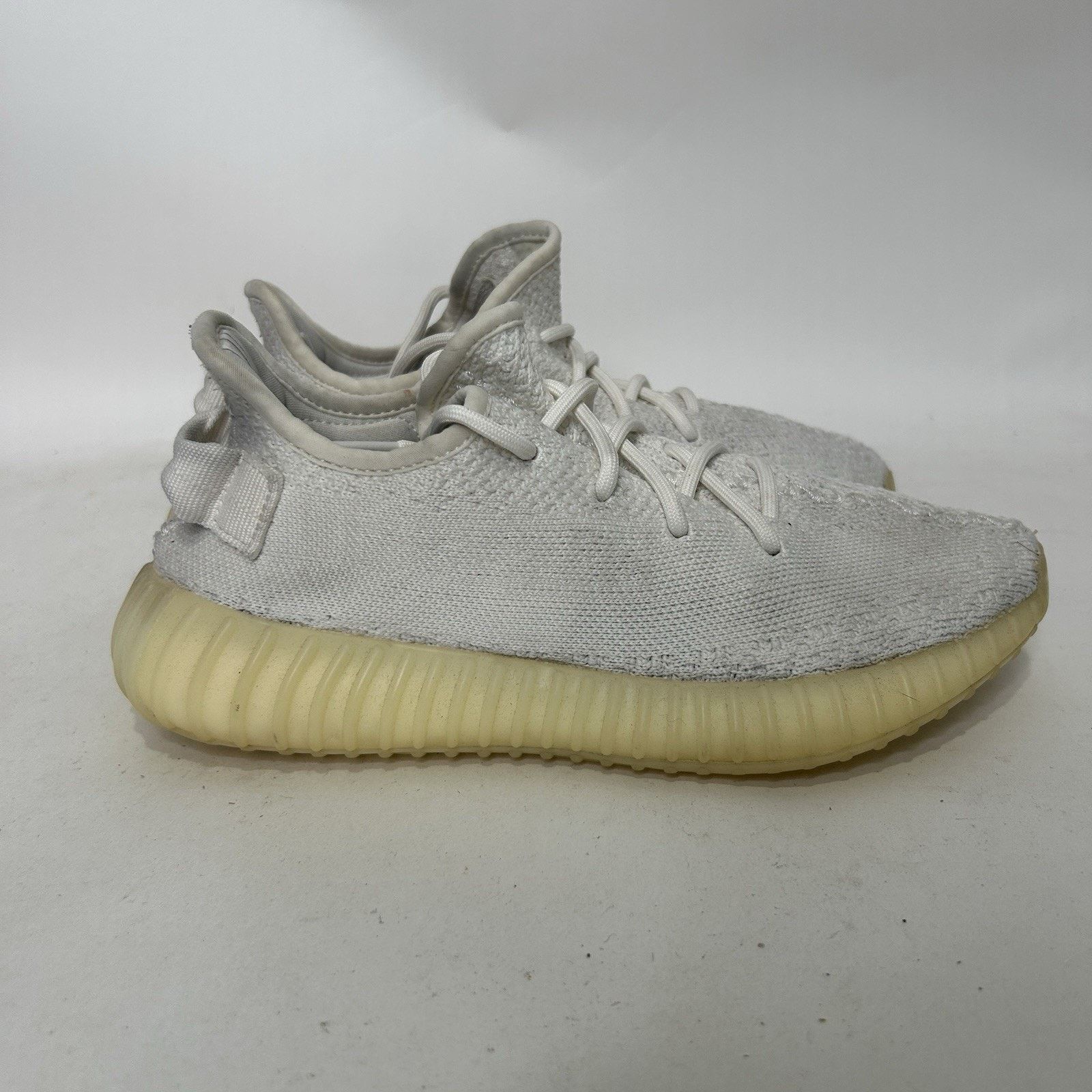 Adidas Adidas Yeezy Boost 350 V2 “Cream White/Triple White/Grey” Size US 7 / IT 37 - 4 Thumbnail