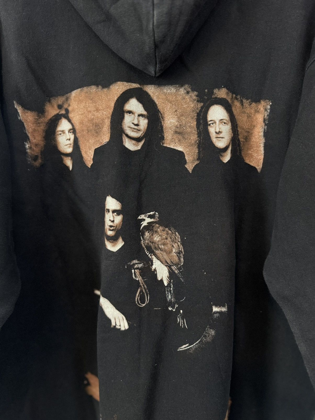 Band Tees Vintage 90s Blind Guardian Mirror Mirror black hoodie Size US XL / EU 56 / 4 - 8 Thumbnail