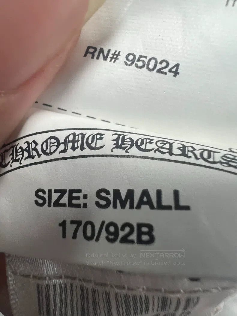 Chrome Hearts CHROME HEARTS Size S White long sleeves Size US S / EU 44-46 / 1 - 4 Thumbnail