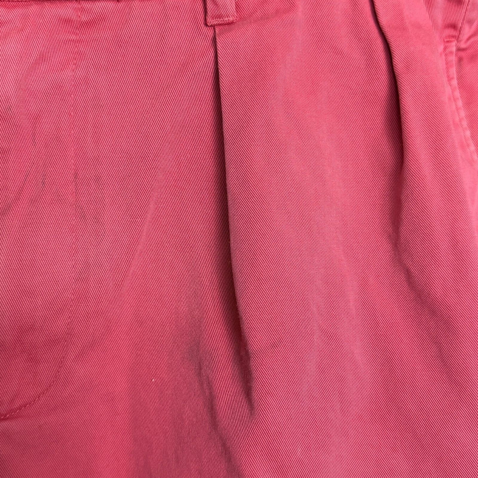 Polo Ralph Lauren Vintage Polo Golf Ralph Lauren Mens 34 Dark Pink Pleated 9" Size US 34 / EU 50 - 5 Thumbnail