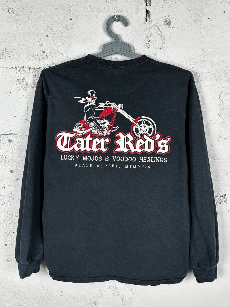 Harley Davidson × Vintage Vintage Tater Reds Memphis long sleeve Graphic T shirt m Size US XL / EU 56 / 4 - 2 Thumbnail