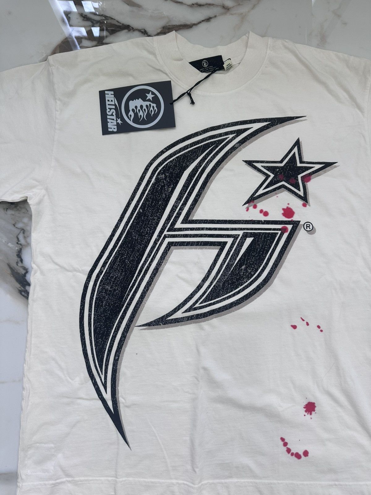 HELLSTAR Hellstar H*! Graphic T-Shirt Size US M / EU 48-50 / 2 - 2 Thumbnail