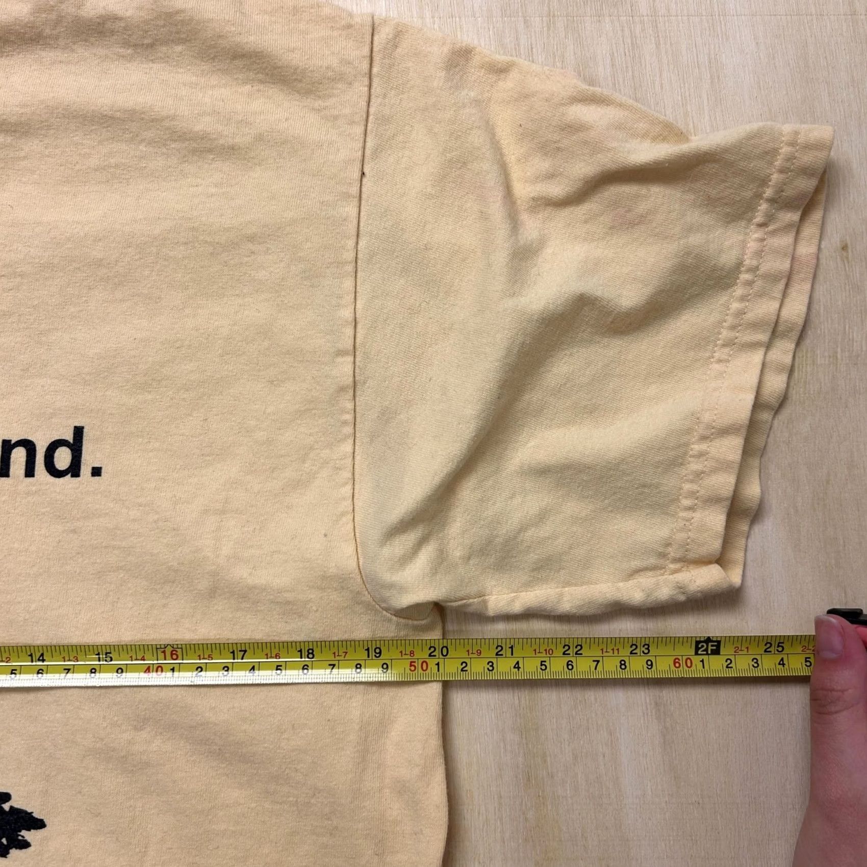 Gildan Lonesome Jerry Shirt Mens Large Yellow Tree Roots Graphic Tee T-Shirt Gildan Size US L / EU 52-54 / 3 - 4 Thumbnail