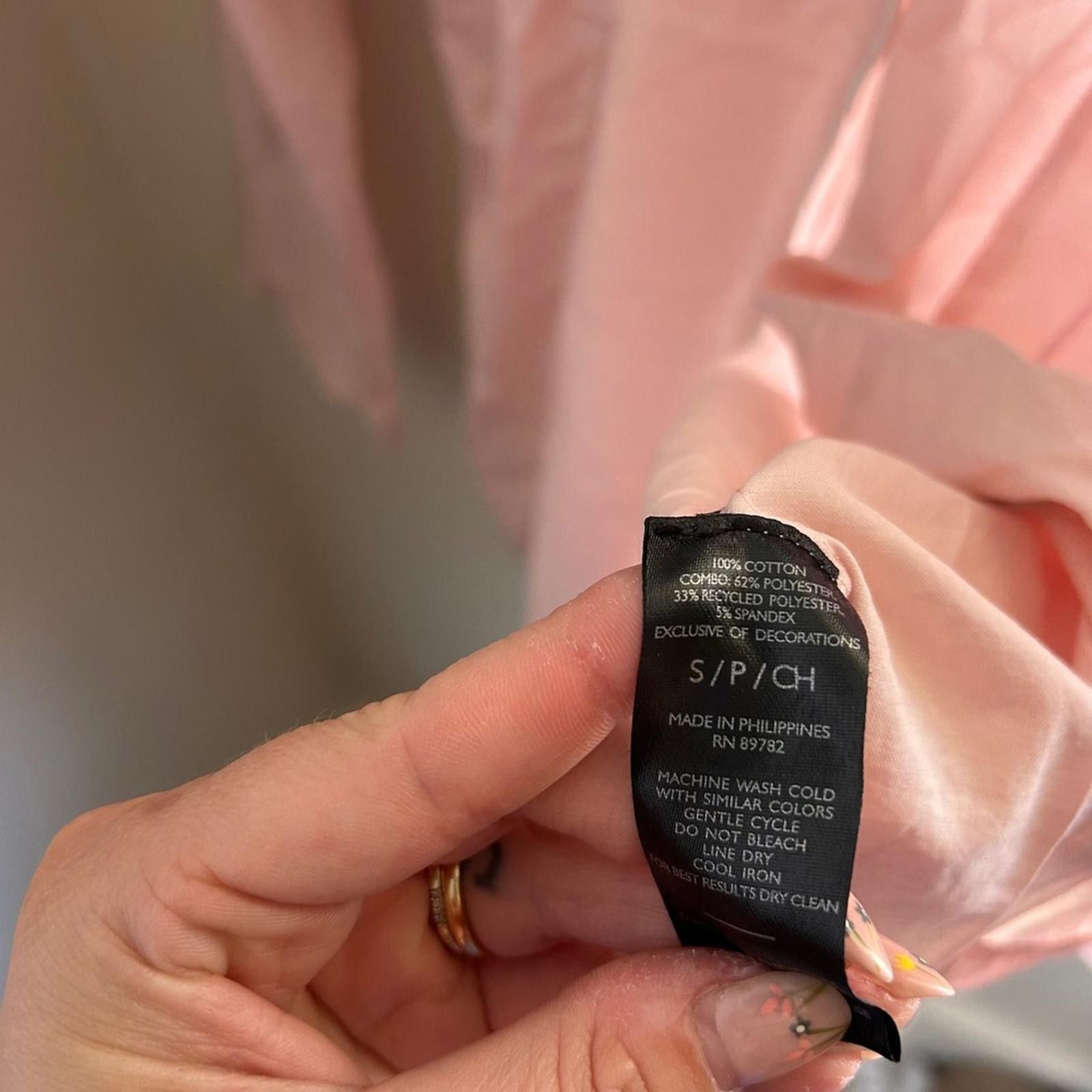 Modern Notoriety NWOT Natori Pajama Set Women Size S Pink Cotton Poplin Size ONE SIZE - 6 Thumbnail