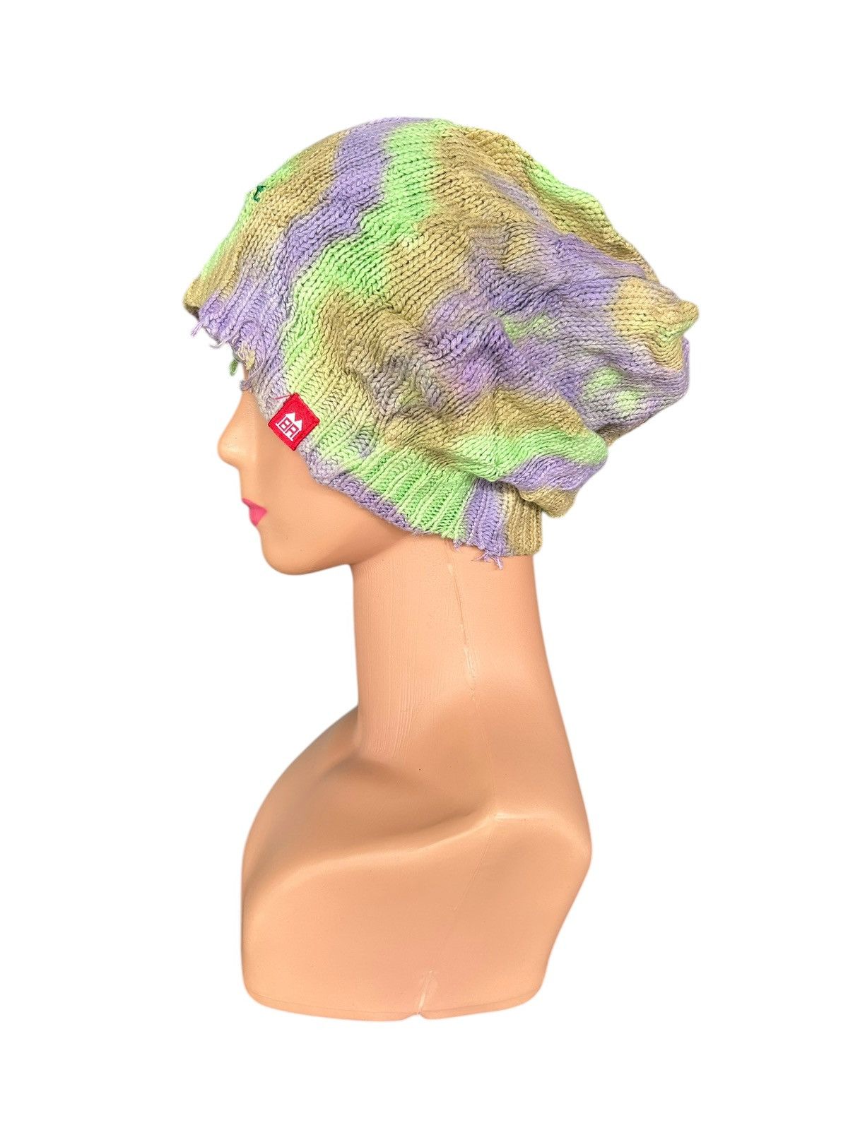 INHABIT × Japanese Brand Inhabitat Made in Japan Knitt Distressed Beanie Hats Size ONE SIZE - 5 Thumbnail