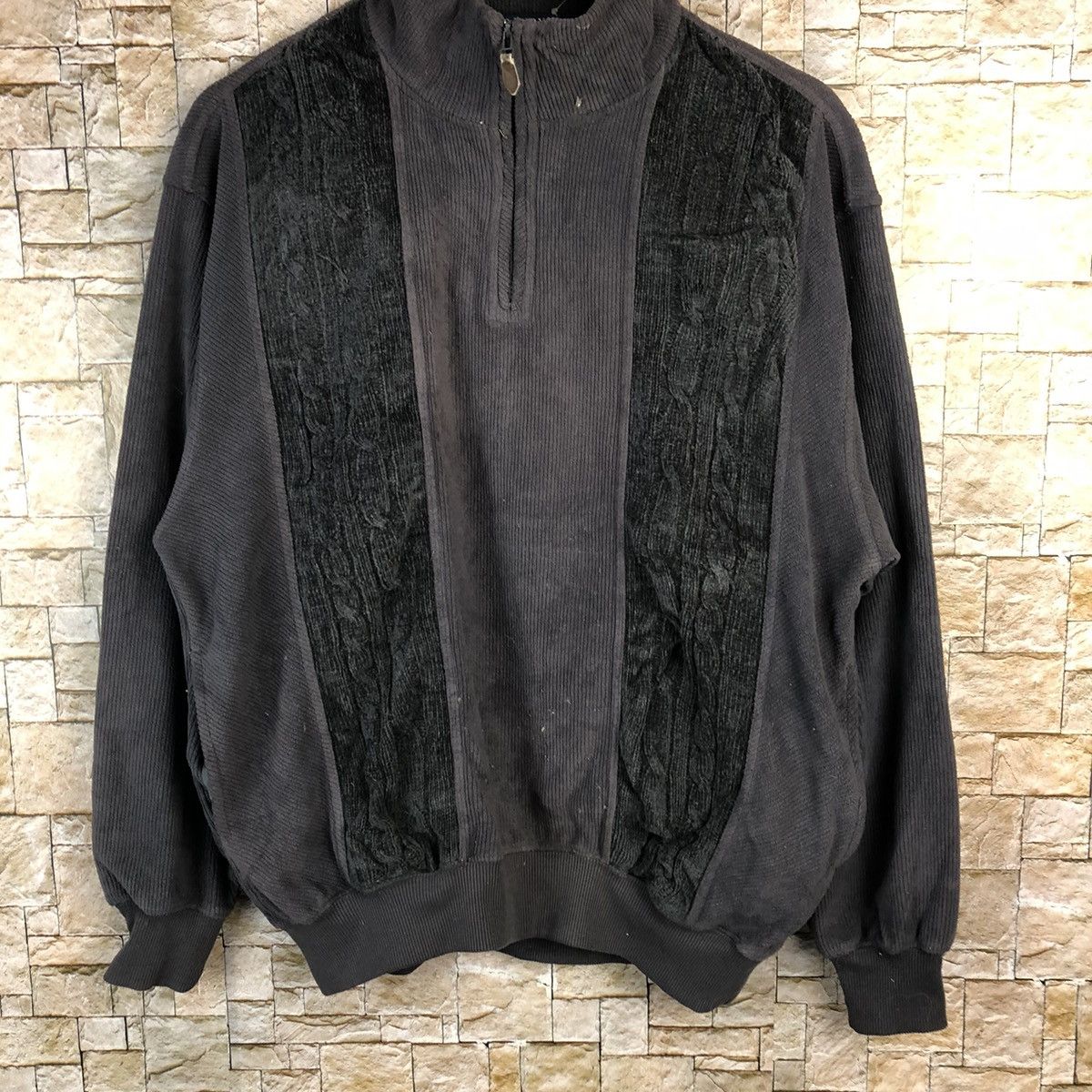 Japanese Brand × Vintage Pandly Black vintage jacket Knitwear #A833 Size US L / EU 52-54 / 3 - 3 Thumbnail