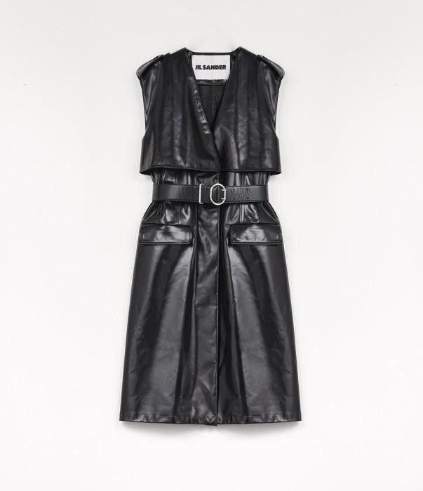 o1w1db10825 Trench Coat in Black