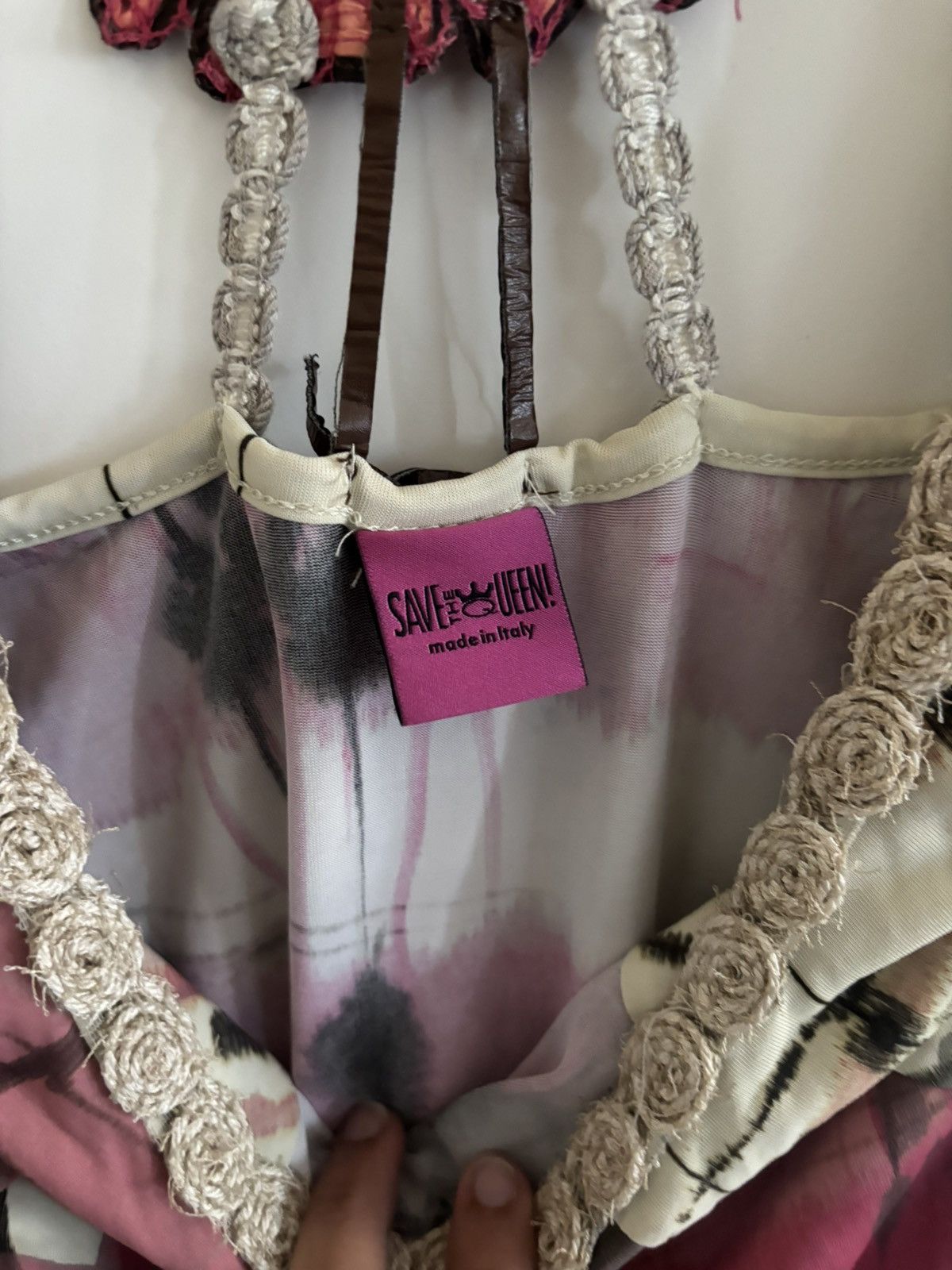 Vintage Save the Queen Size S / US 4 / IT 40 - 2 Thumbnail