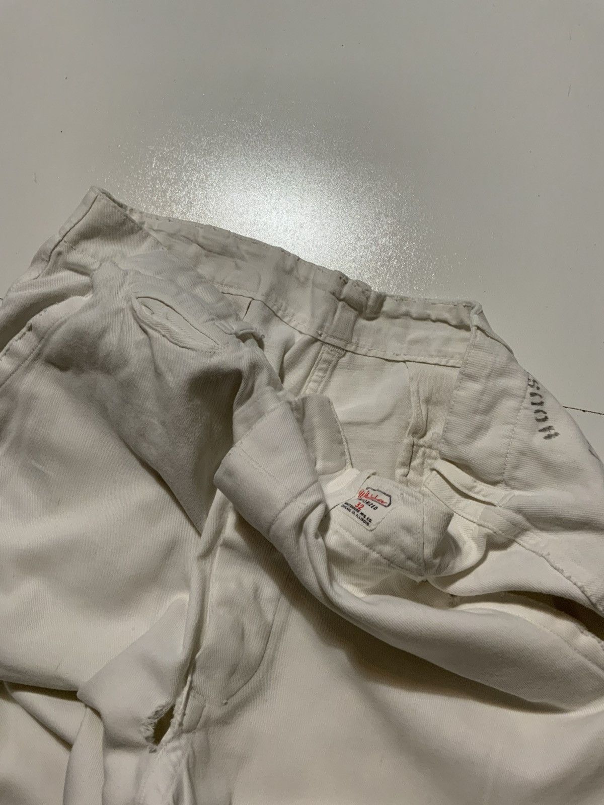 Vintage Vintage 40s 50s Whitehouse MFG Sanforized Doctor Work Pants Size US 32 / EU 48 - 11 Thumbnail