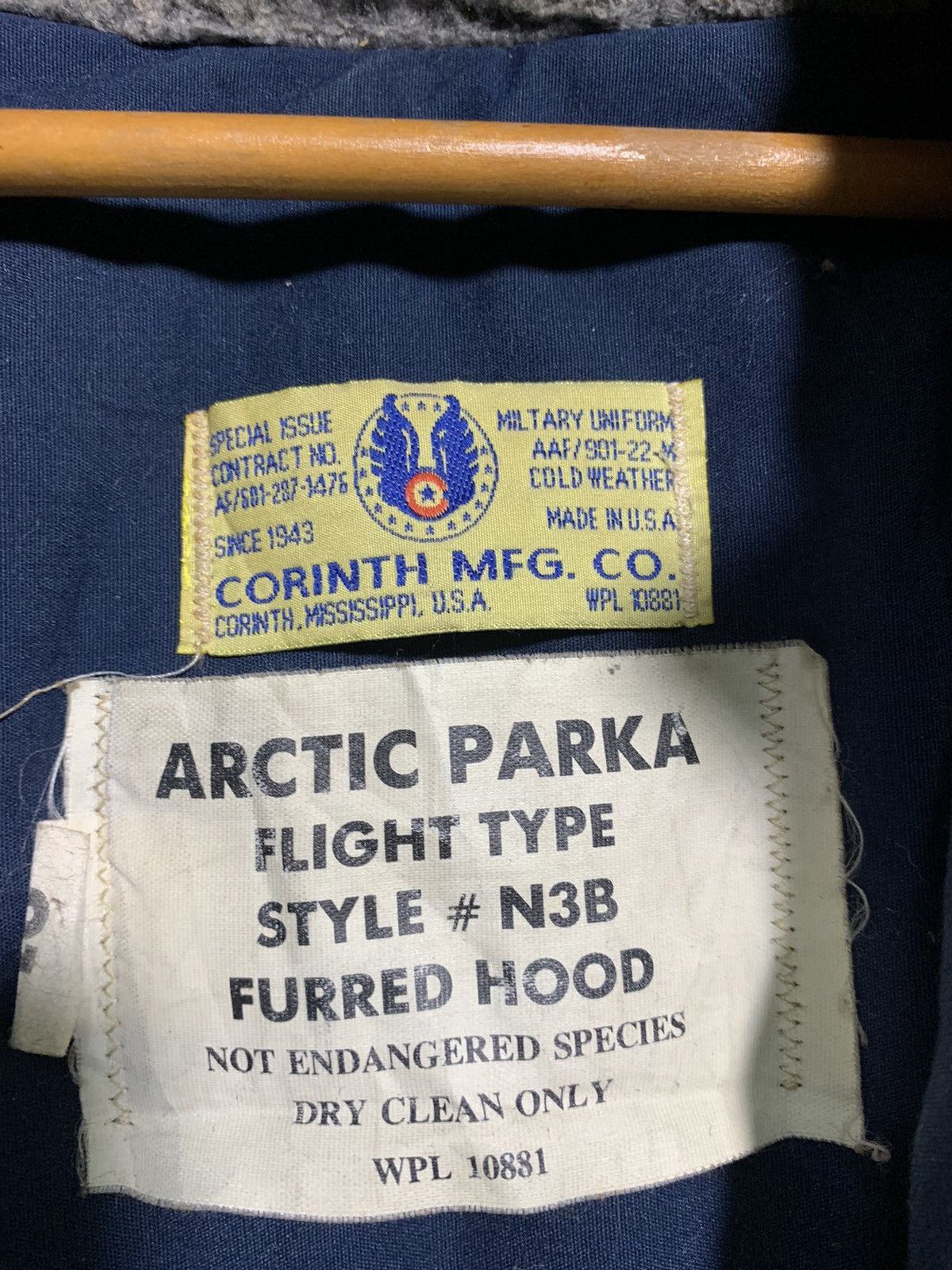 Other 🔥VTG CORINTH M.F.G TYPE N3B ARCTIC PARKA JACKETS Size US L / EU 52-54 / 3 - 8 Thumbnail