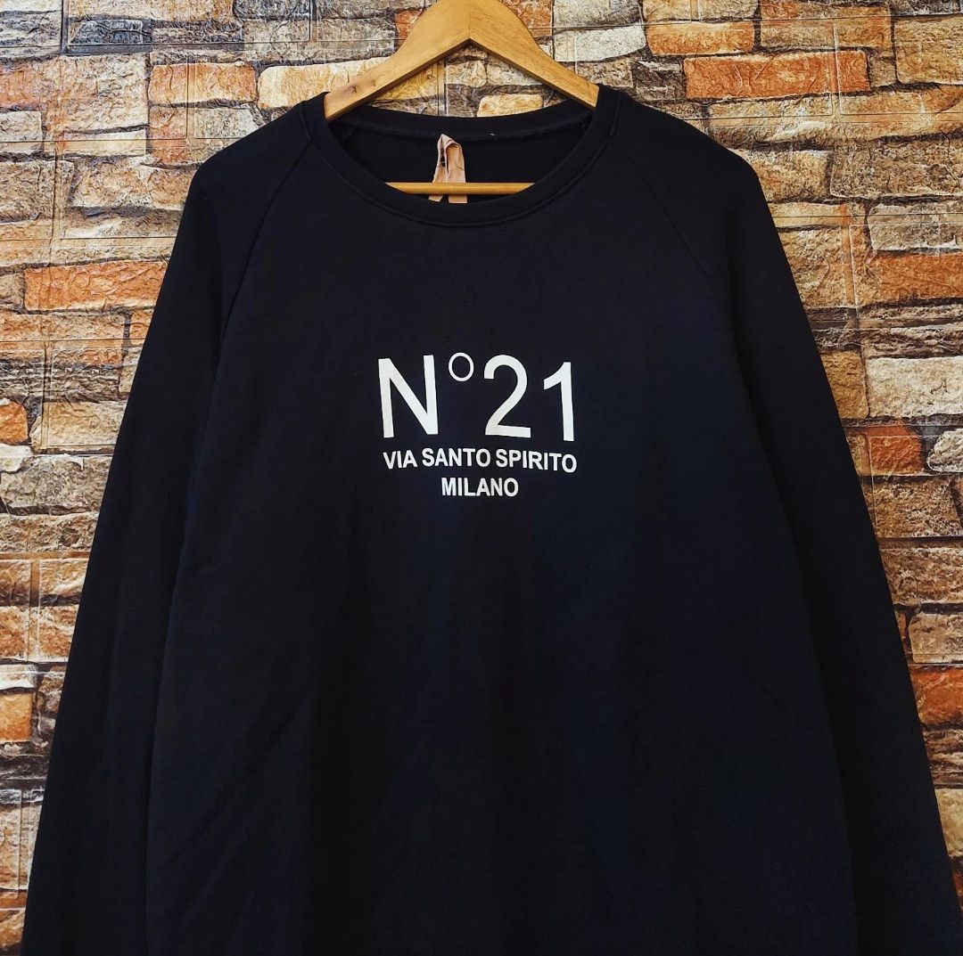 Designer × N21 N⁰21 Numero Ventuno Sweatshirt Size US M / EU 48-50 / 2 - 4 Thumbnail