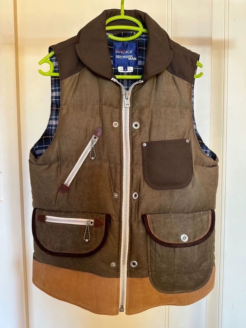 Junya Watanabe Junya Watanabe Down asymmetric pocket vest vest jacket Size US S / EU 44-46 / 1 - 1 Thumbnail