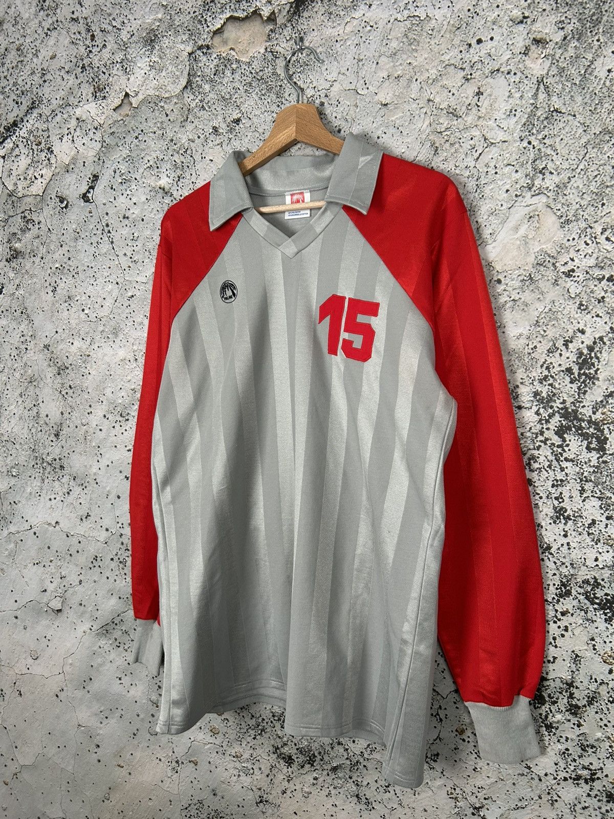 Vintage Vintage Soccer Jersey Blokecore Retro Football Sport 90s Size US L / EU 52-54 / 3 - 2 Thumbnail