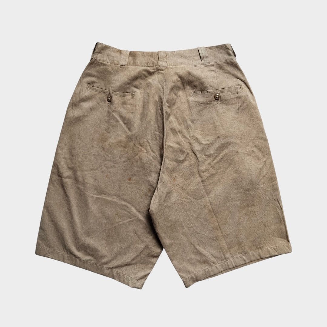 Orslow 1960's US army chino officer button fly shorts Size US 30 / EU 46 - 2 Thumbnail