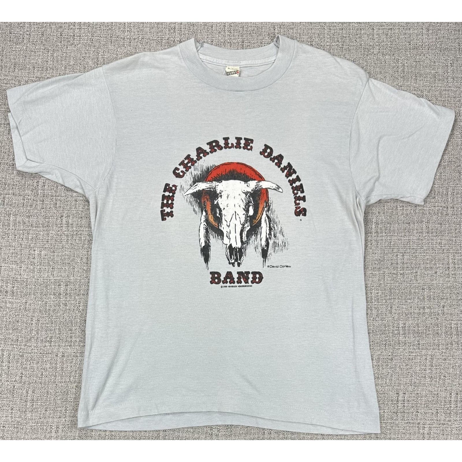 Other Charlie Daniels Band Shirt Fit M 1988 Tour Screen Stars Tee Size US M / EU 48-50 / 2 - 1 Thumbnail