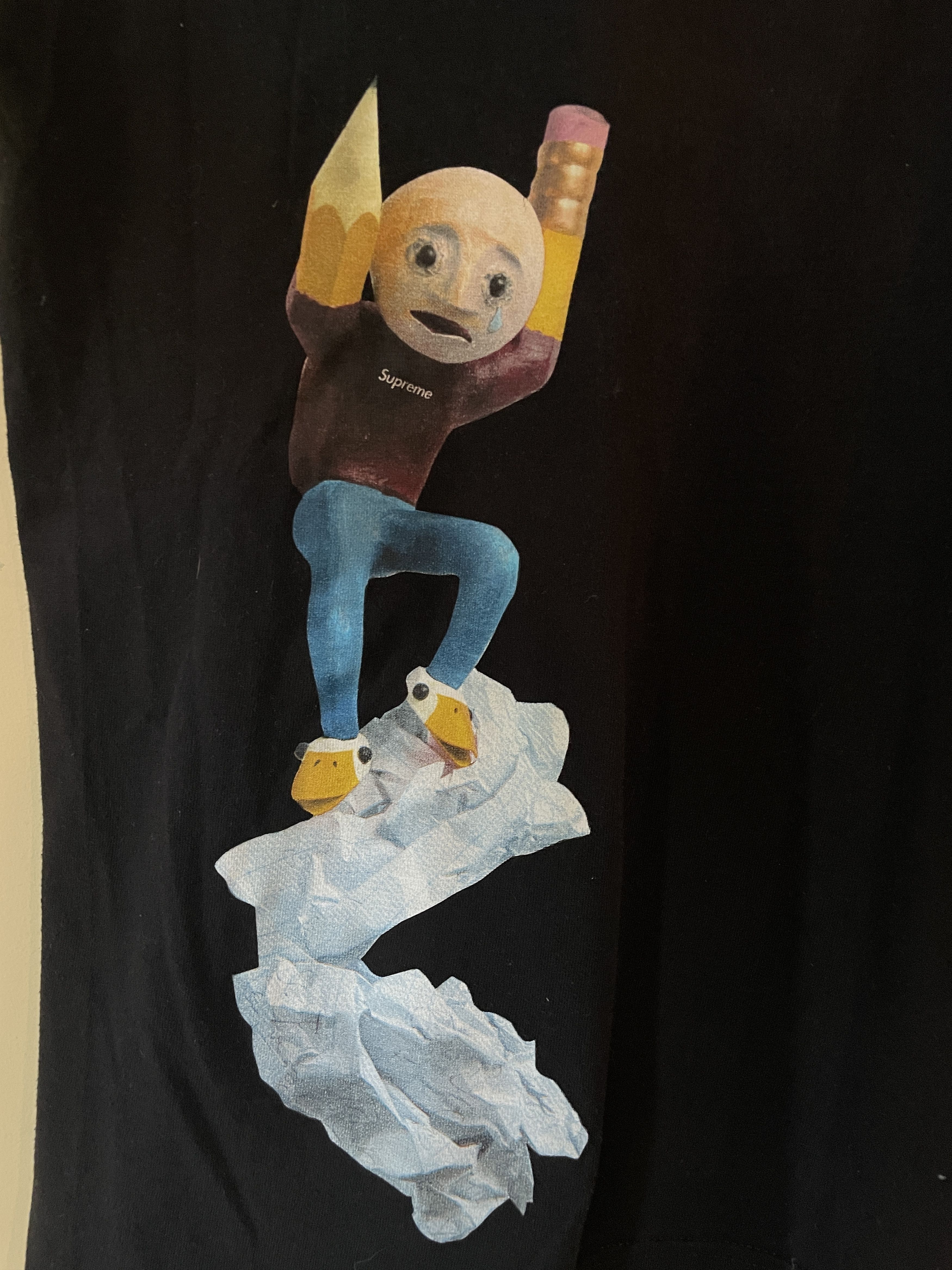 Supreme Mike Hill "Regretter" Tee (SS17) Size US M / EU 48-50 / 2 - 3 Thumbnail
