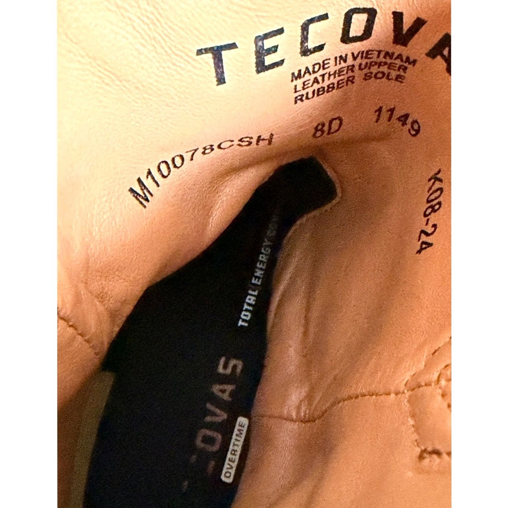 Tecovas Tecovas Mens Boot Size 8D Rugged Roper Cashew Roughout Cashew Size US 8 / EU 41 - 6 Thumbnail