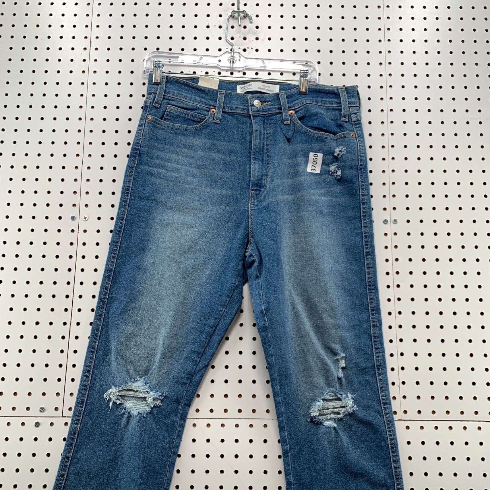 Levi's VINTAGE Levi's High Rise Denim Jeans Women's Size 14 Blue Straight 32x27 Size 36" / US 14 / IT 50 - 2 Thumbnail