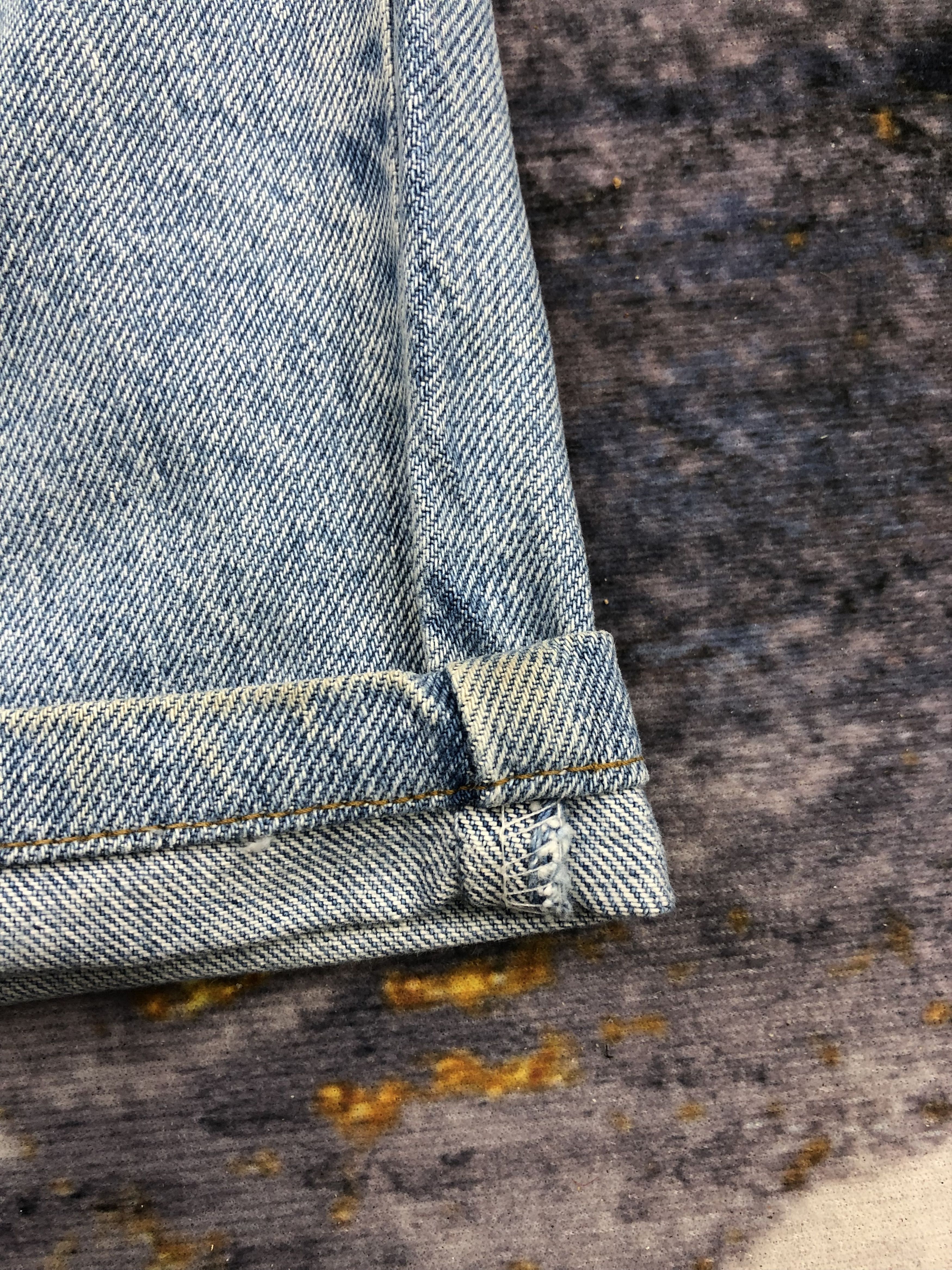 Levi's Vintage 90s Levis 610 Orange Tab Jeans DPP0169 Size US 27 - 8 Thumbnail