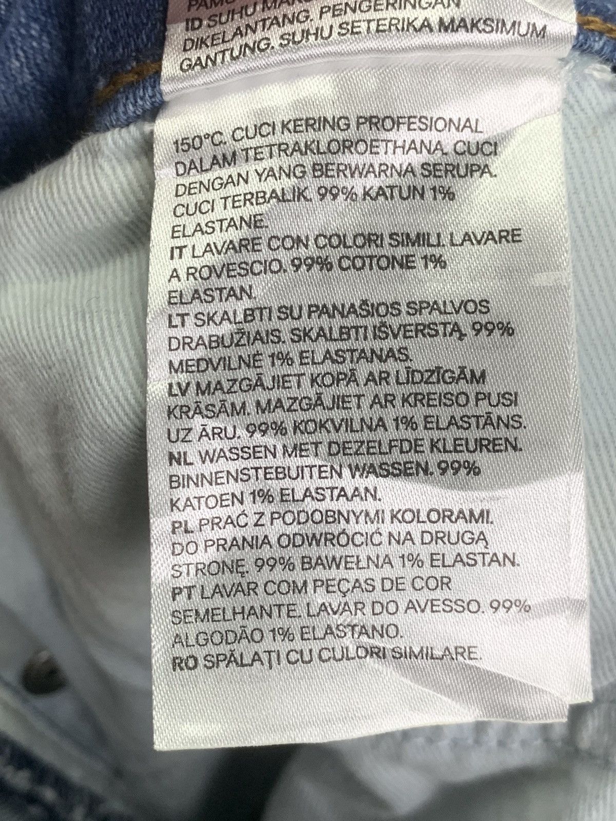 H&M H&M Distress Jeans Size US 34 / EU 50 - 21 Thumbnail
