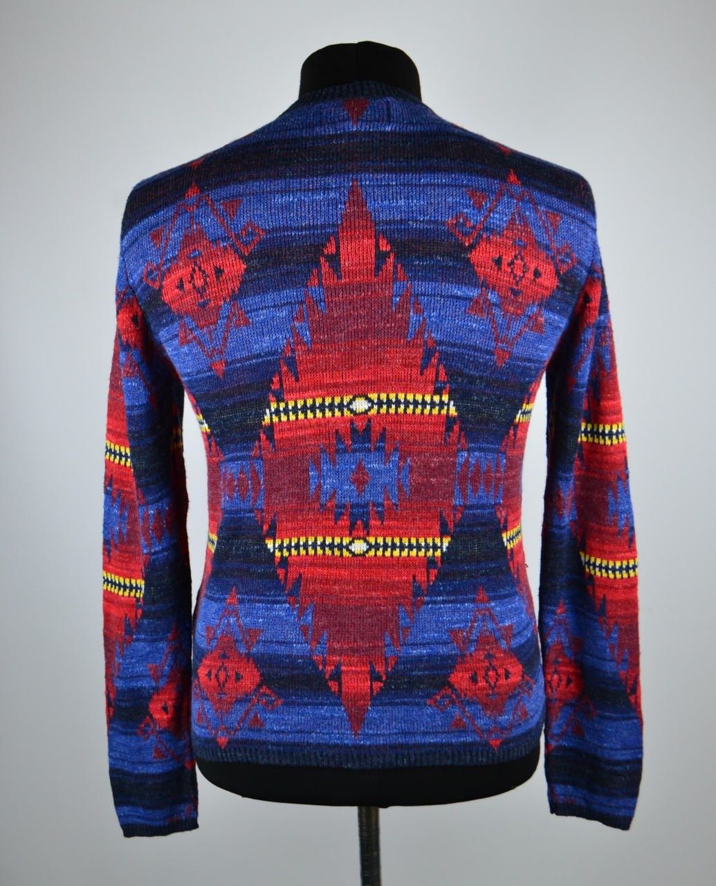 Polo Ralph Lauren × Vintage Ralph Lauren Denim & Supply Knit Aztec Sweater Indian Size S Size US S / EU 44-46 / 1 - 4 Thumbnail