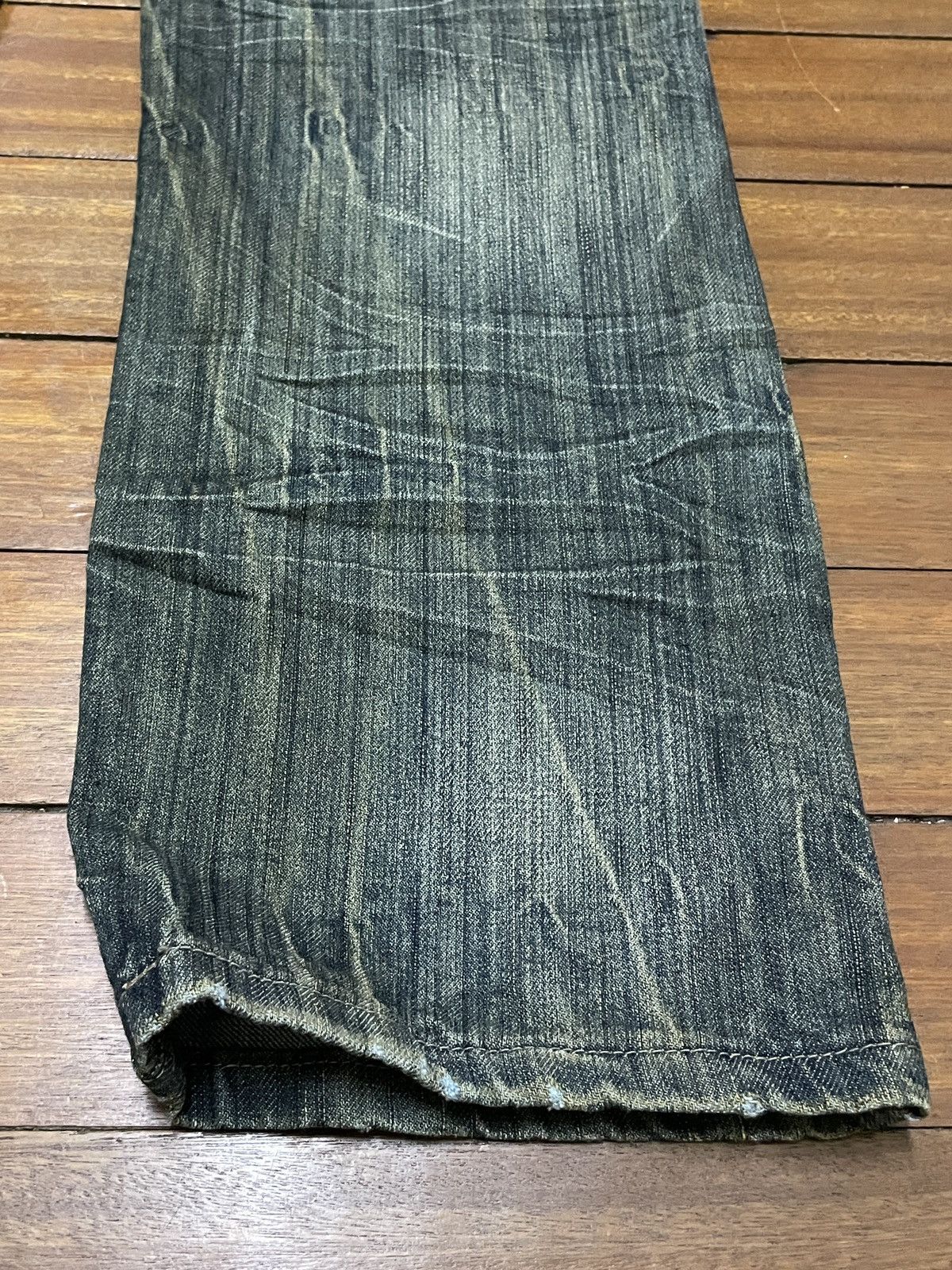 FUSAI Very Rare Vintage Japanese Brand Fusai Flash Jeans 2000s Size US 34 / EU 50 - 8 Thumbnail