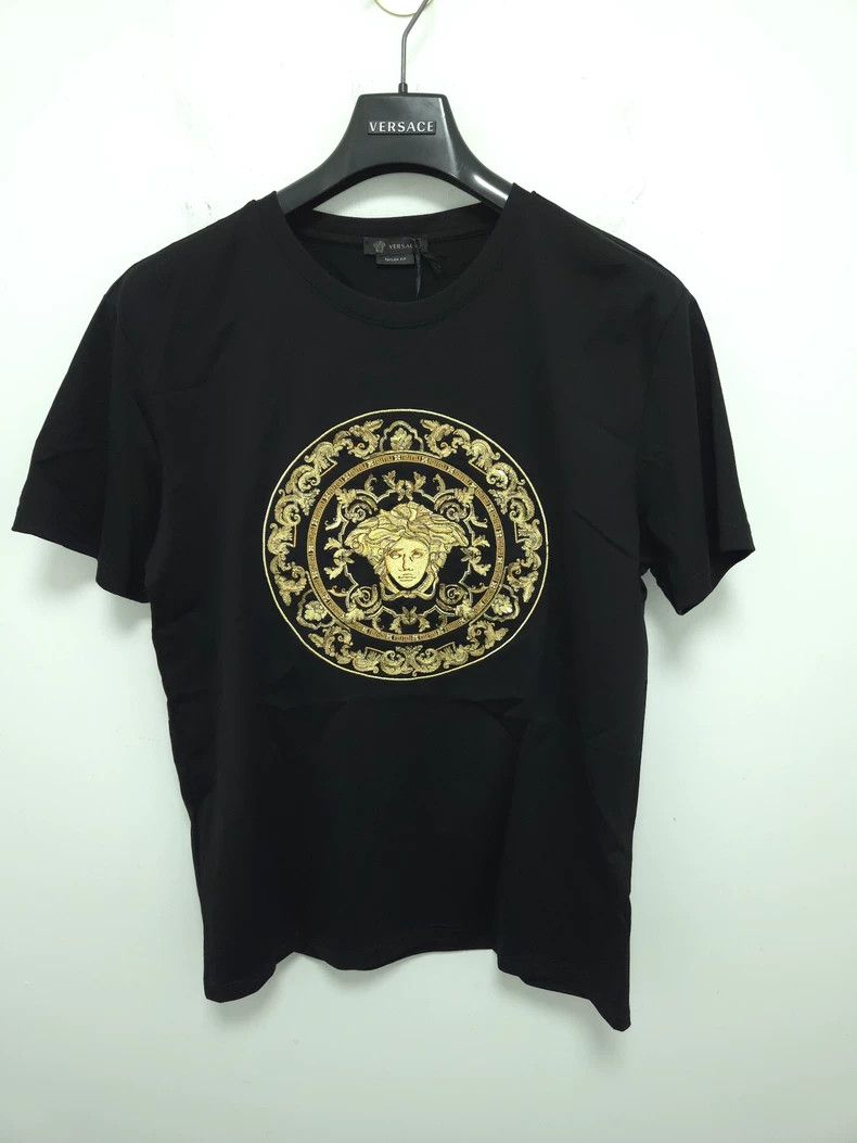 Versace Versace Heavy embroidered sequins with short sleeves Size US M / EU 48-50 / 2 - 2 Thumbnail