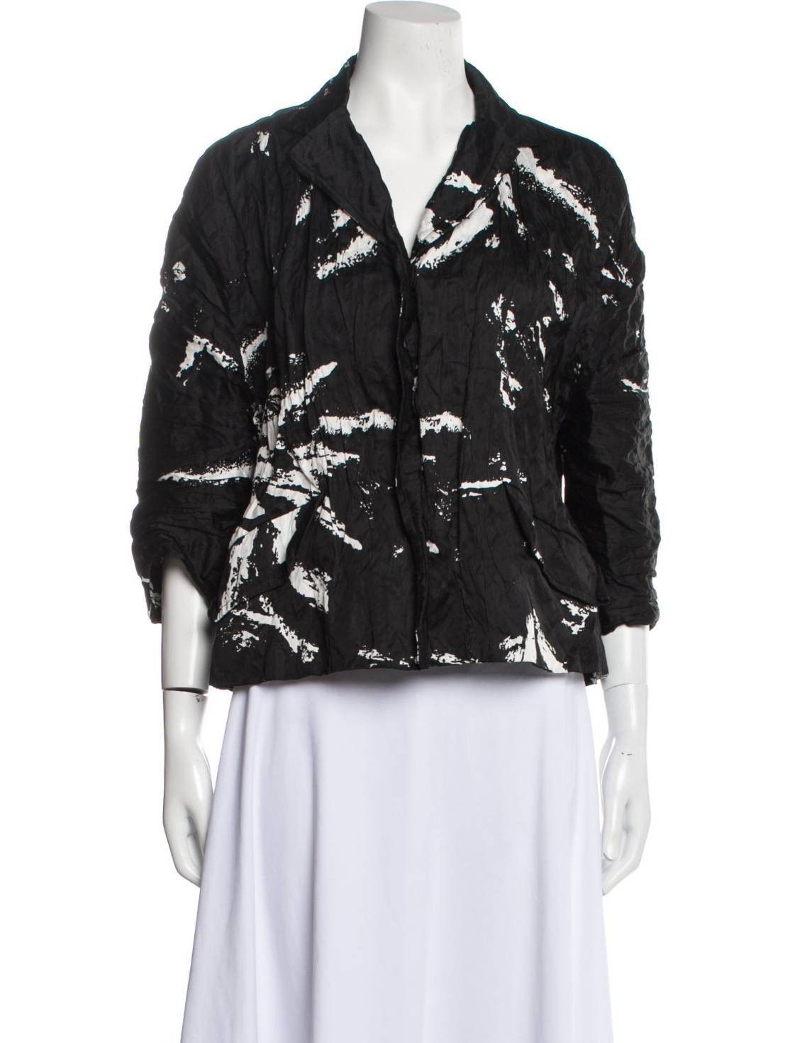 Miu Miu Miu Miu 2013 Printed Evening Cropped Jacket Size S / US 4 / IT 40 - 1 Thumbnail