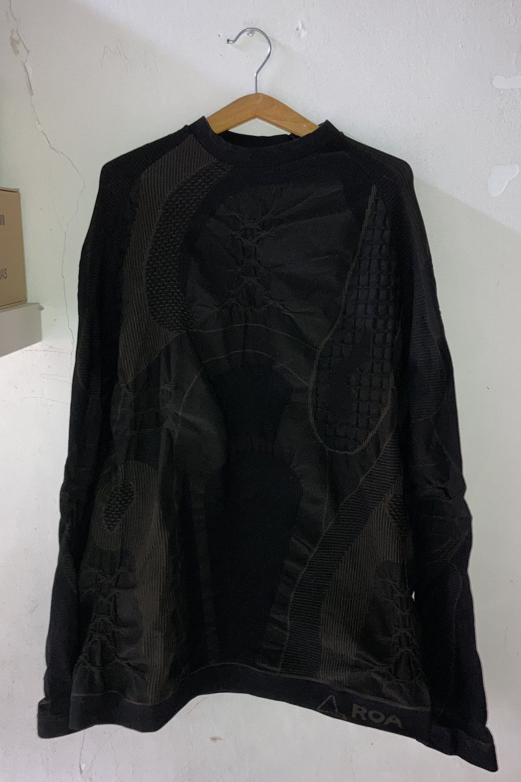 image of Roa Tech Knit Black/brown, Men's (Size Small)