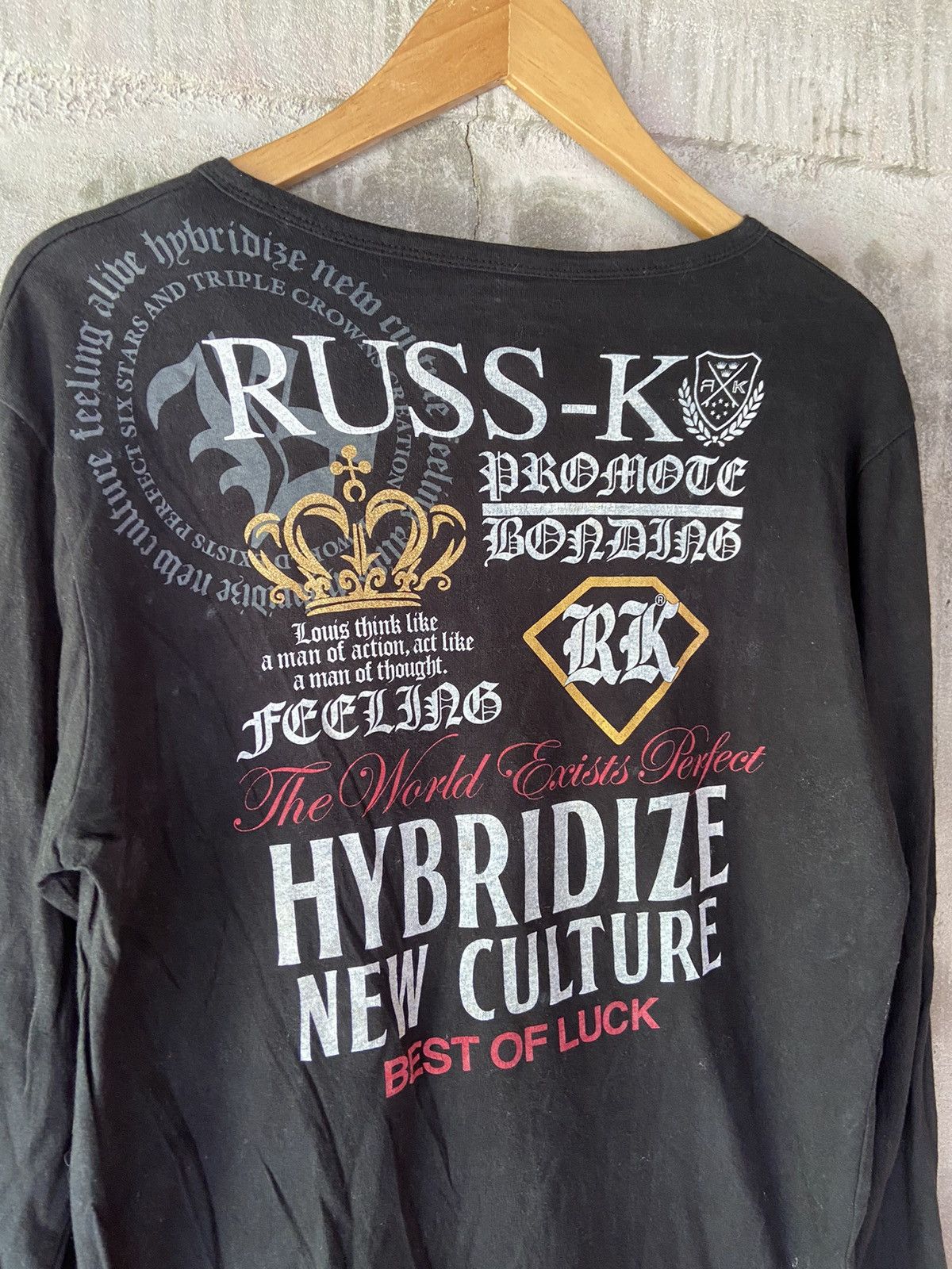 Beauty Beast × Hysteric Glamour × Japanese Brand FEELING ALIVE HYBRIDZE NEW CULTURE BEST OF LUCK LONG SLEEVE Size US L / EU 52-54 / 3 - 11 Thumbnail