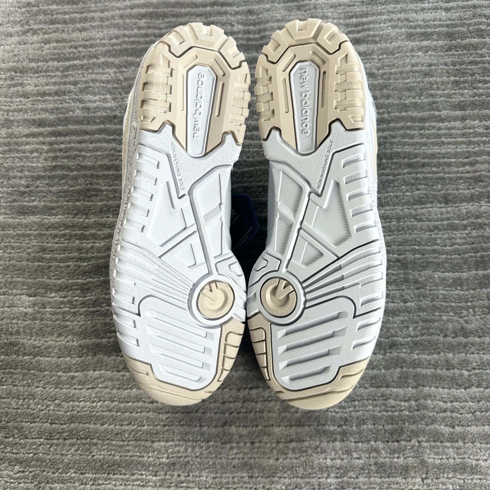 New Balance New Balance 550 Womens 6.5 White Linen BBW550BK Athletic Sneakers Shoes Casual 80s 90s Size US 7 / IT 37 - 6 Thumbnail