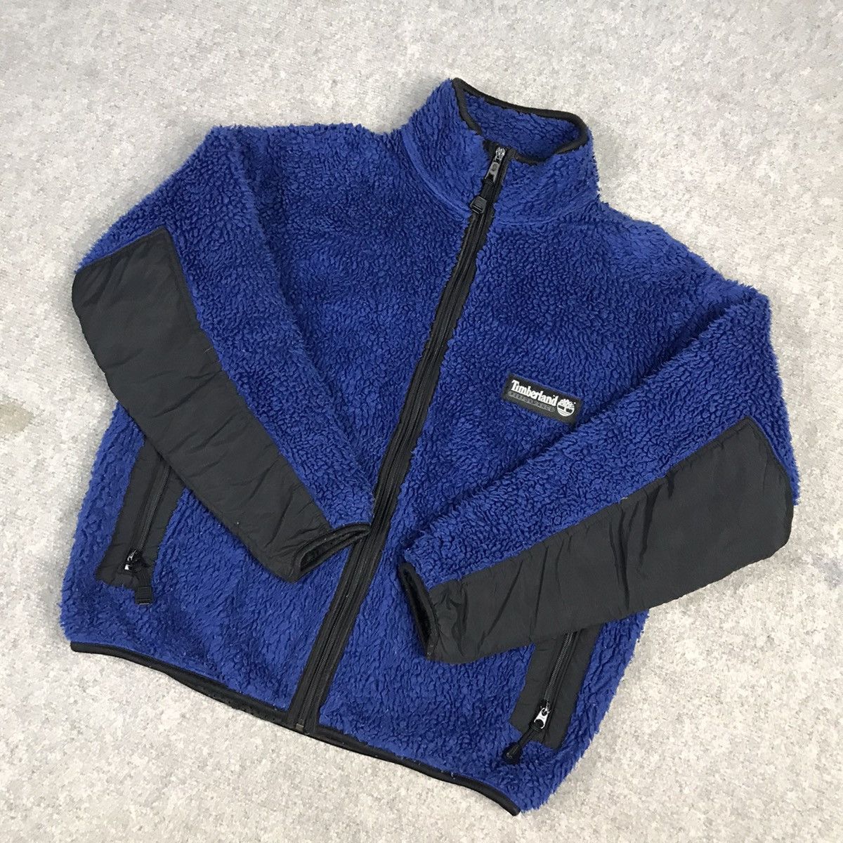 Japanese Brand × Timberland RARE💥SHERPA TIMBERLAND ZIPPER JACKET Size US XS / EU 42 / 0 - 7 Thumbnail