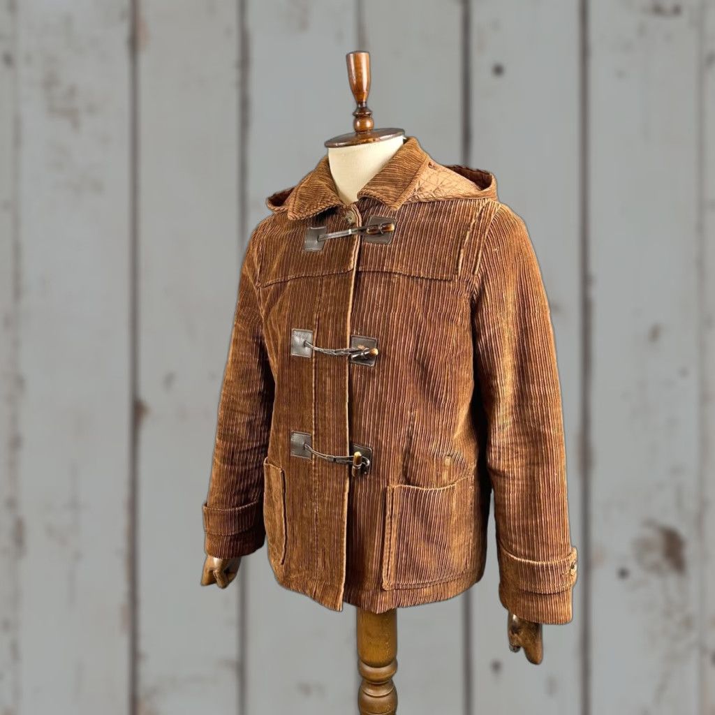 Max Mara Weekend Max Mara Coat Mens Duffle Brown Polyester Velvet Long Sleeve Size 14 Regular Classic Modern Sports Jacket/Coat Size US S / EU 44-46 / 1 - 1 Thumbnail