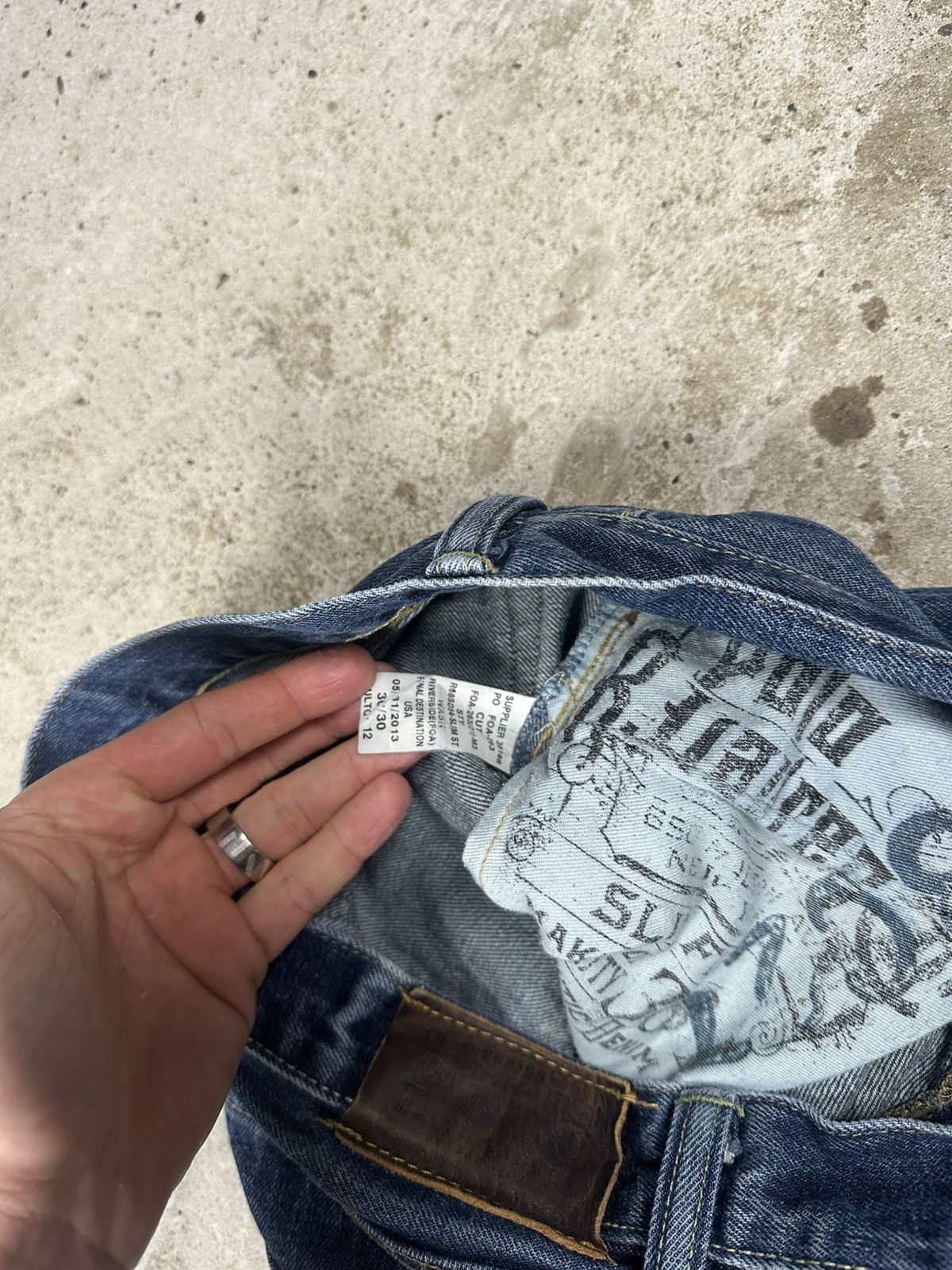 Polo Ralph Lauren × Vintage Vintage Y2K Polo Ralph Lauren 018 Slim Straight Denim Pants Size US 30 / EU 46 - 10 Thumbnail