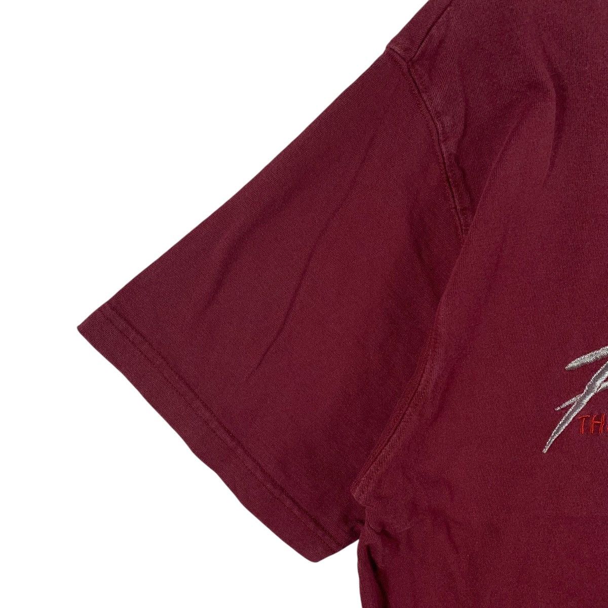 Fubu × Vintage Vintage FUBU collection spellout embroidery maroon tee Size US S / EU 44-46 / 1 - 6 Thumbnail