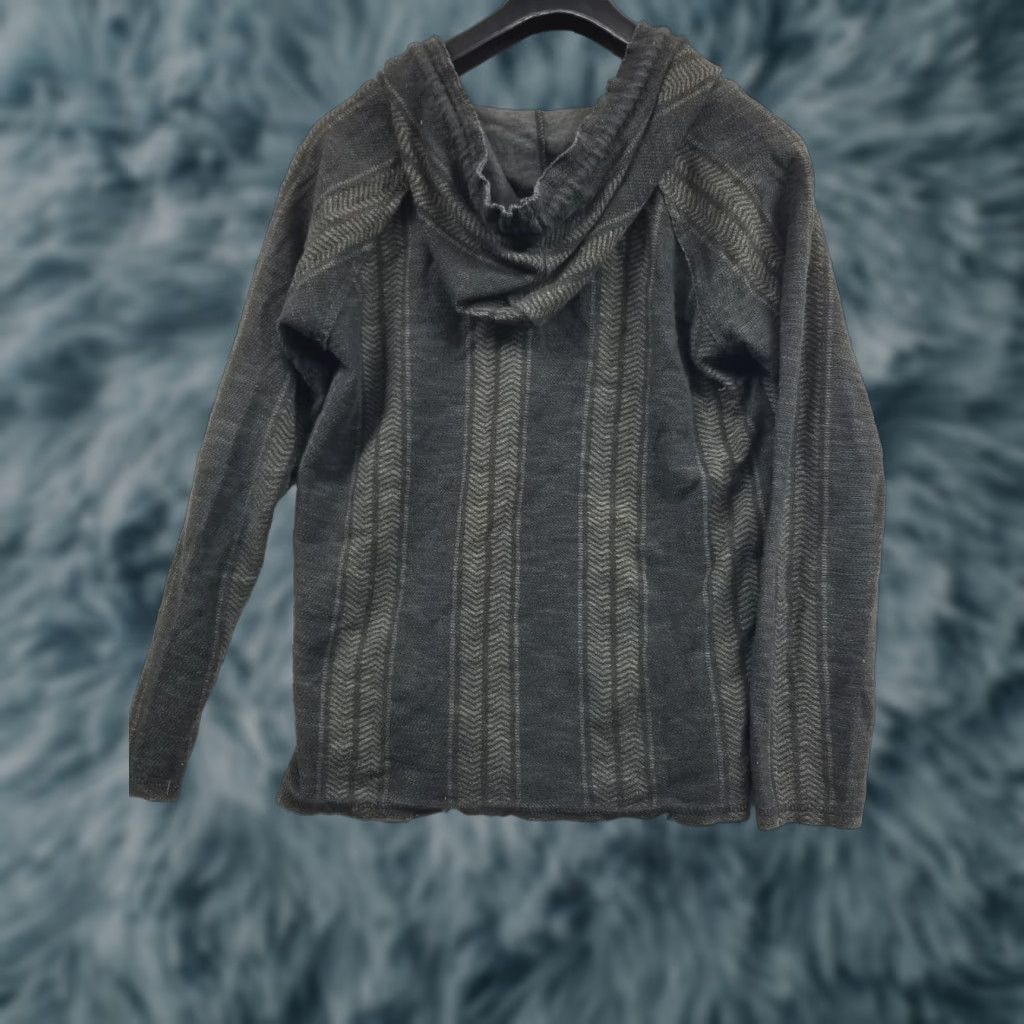 Vintage Ocean Drive Hoodie Pullover Women Size M Gray Graphic Print Hooded Pockets All Seasons Casual Sweater Sweatshirt Size M / US 6-8 / IT 42-44 - 1 Thumbnail