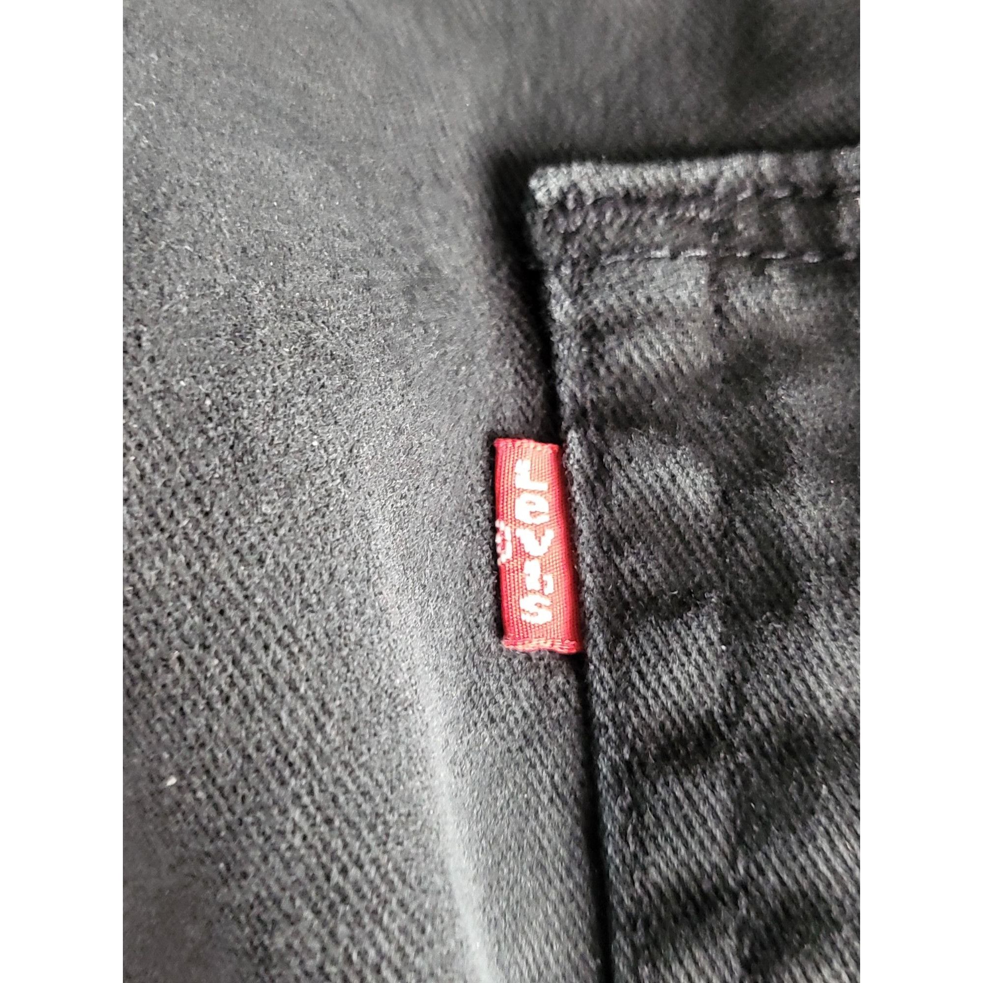Levi's Levi's 513 Charcoal Black Jeans Men Sz 38X30 Straight Leg Pu Size US 38 / EU 54 - 4 Thumbnail