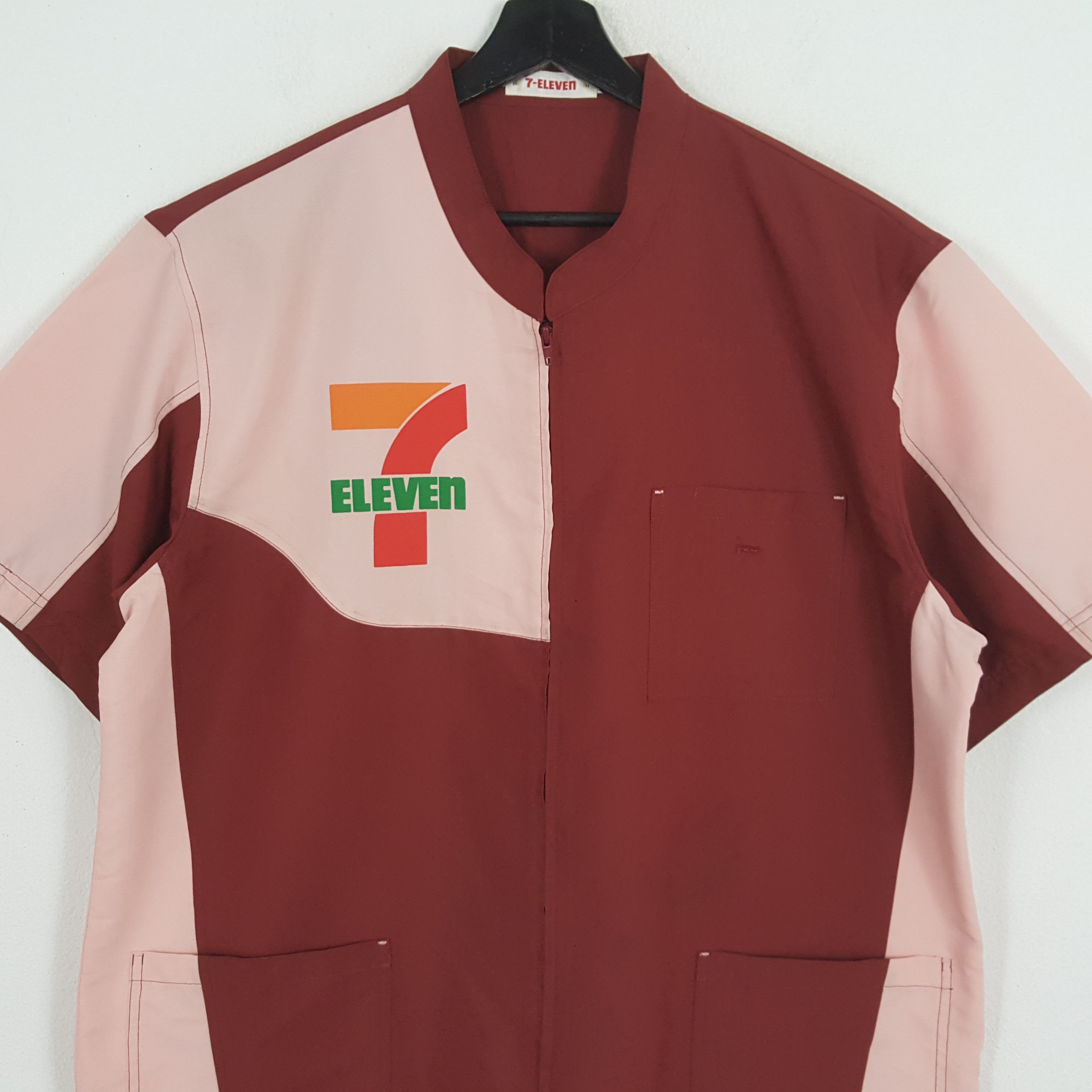 Japanese Brand × Vintage 7 ELEVEn Japanese Workers Working Jacket Size US L / EU 52-54 / 3 - 2 Thumbnail