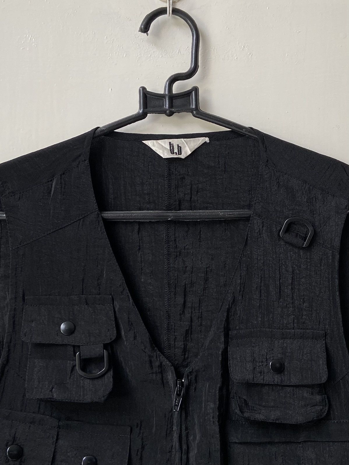 Designer × Japanese Brand Japanese Brand T.B Black Vest Size US S / EU 44-46 / 1 - 11 Thumbnail