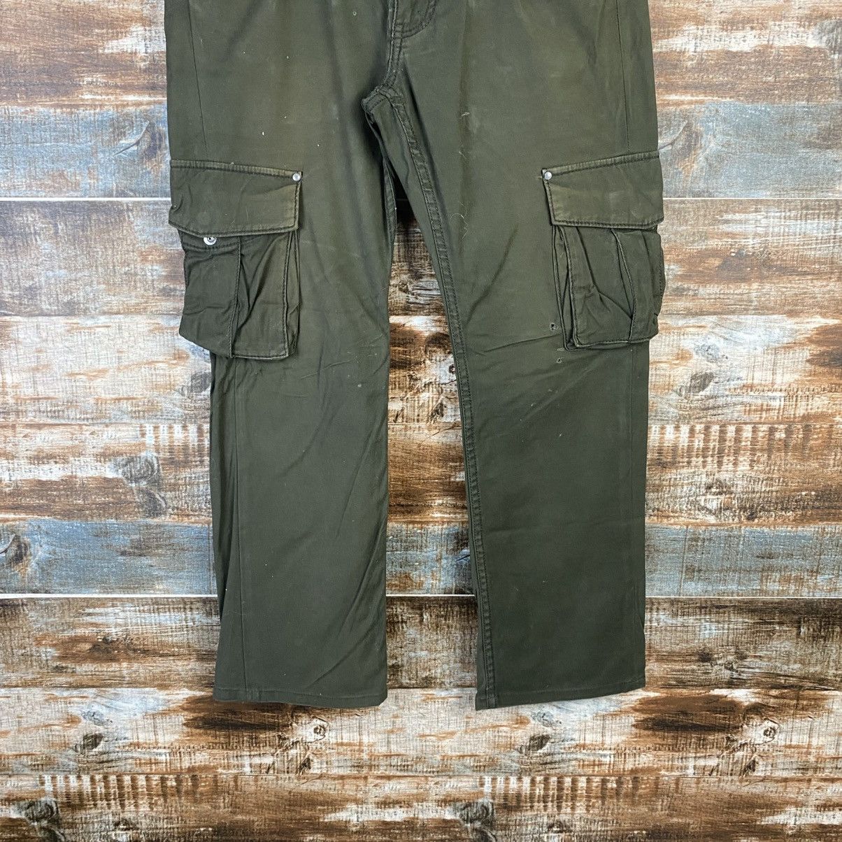 Takeo Kikuchi DL Takeo Kikuchi Green Cargo Multipocket Pants #C1151 Size US 30 / EU 46 - 3 Thumbnail