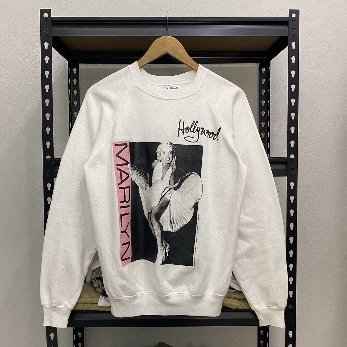 Band Tees × Vintage Vintage Marilyn Monroe Sweatshirt 90s❗️ Size US L / EU 52-54 / 3 - 1 Thumbnail