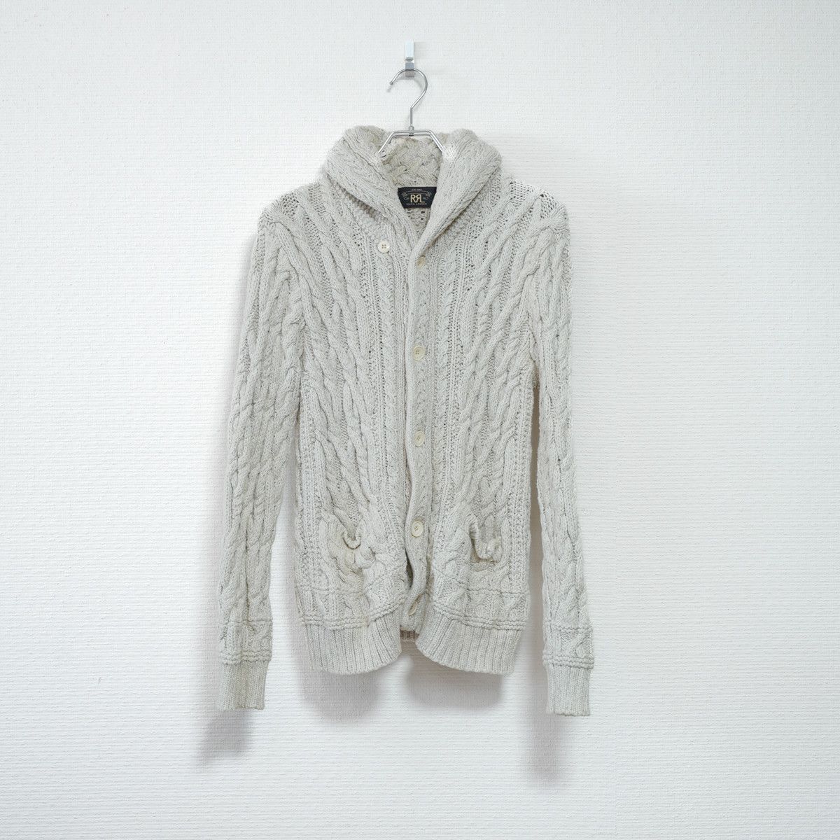 RRL Ralph Lauren RRL cotton-linen shawl collar cardigan size S Size US XXS / EU 40 - 1 Thumbnail