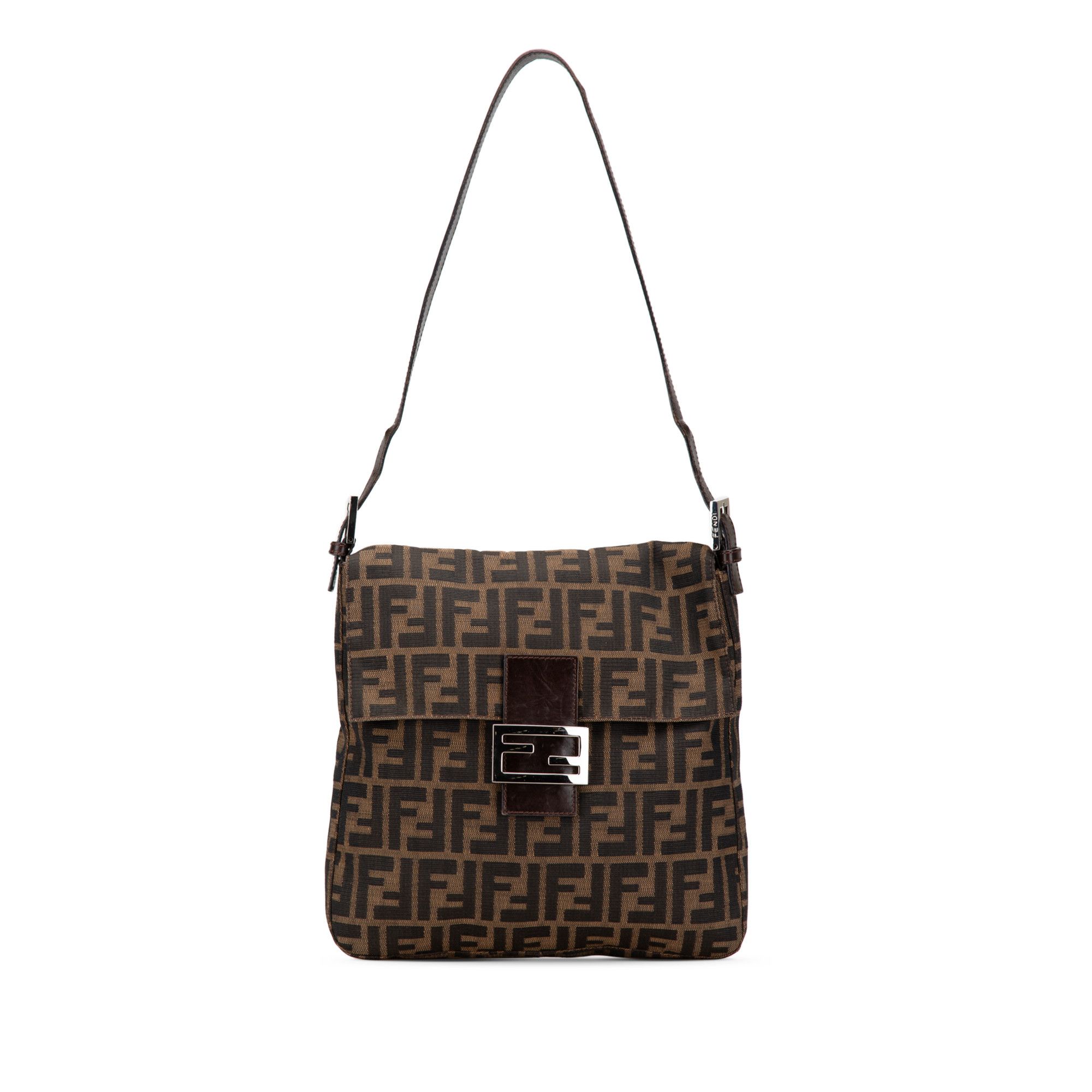 Fendi Fendi Zucca Canvas Shoulder Bag Size ONE SIZE - 1 Thumbnail
