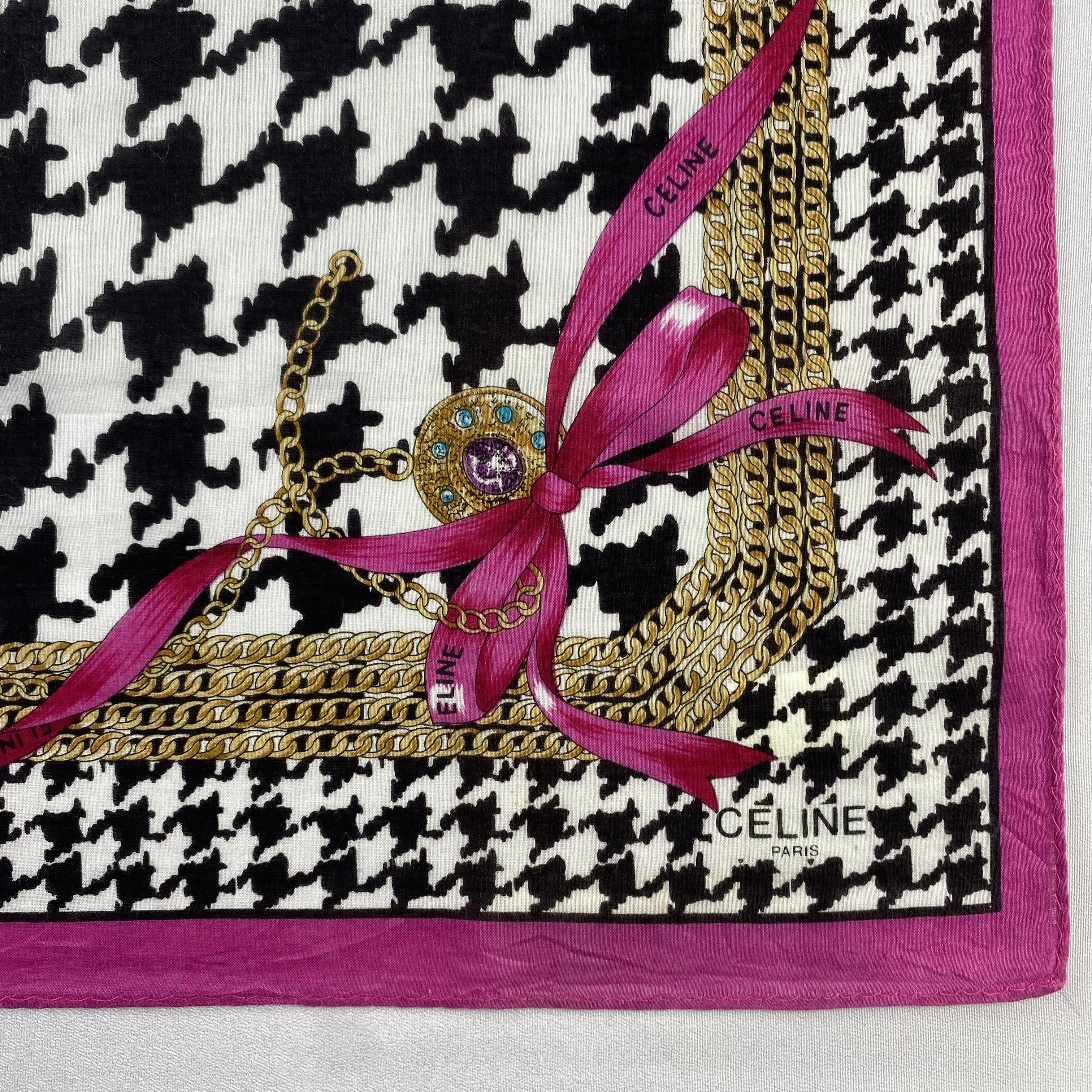 Celine × Vintage Celine Neckerchief / Bandana / Handkerchief-P1922 Size ONE SIZE - 3 Thumbnail