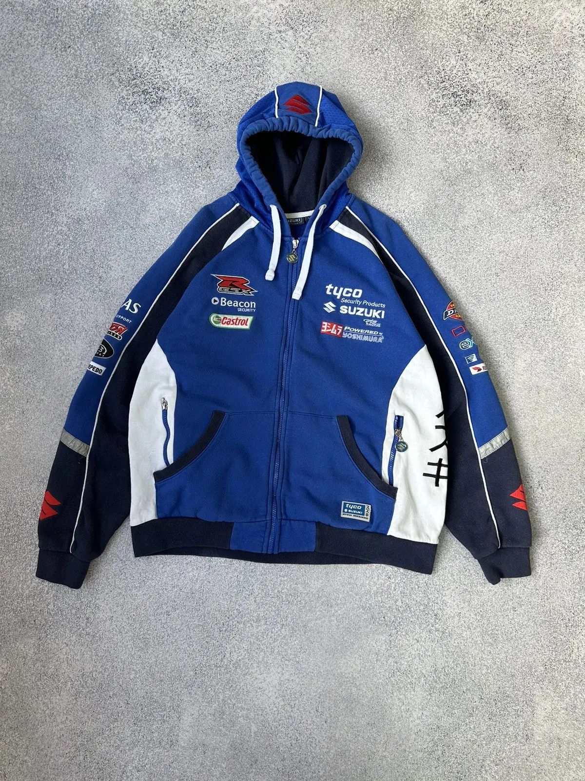 Formula 1 × Vintage Vintage Suzuki Tyco Yoshimura Racing Track Jacket Size US L / EU 52-54 / 3 - 2 Thumbnail