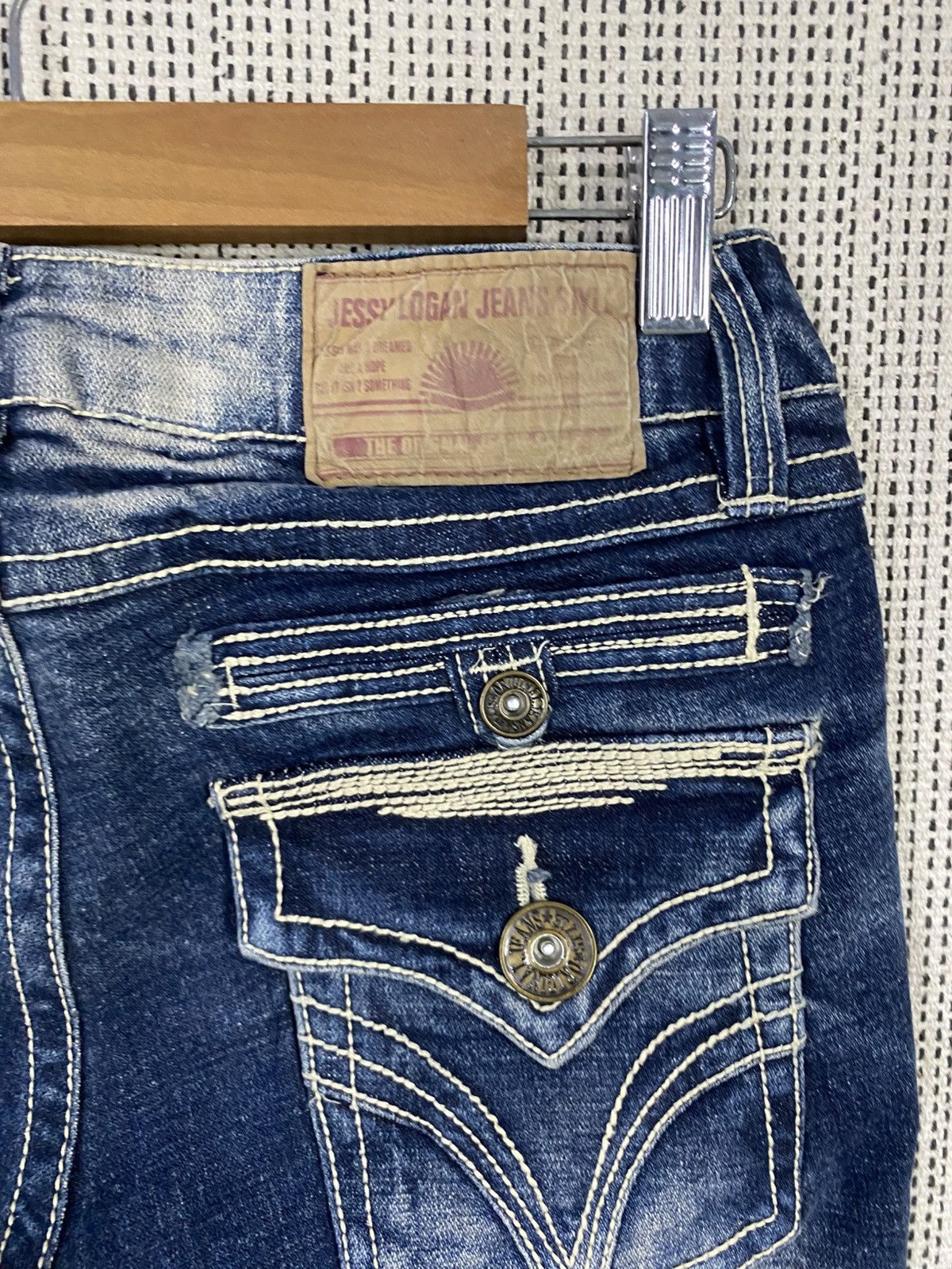 Seditionaries Japanase brand flared denim nice pattern Size US 29 - 8 Thumbnail