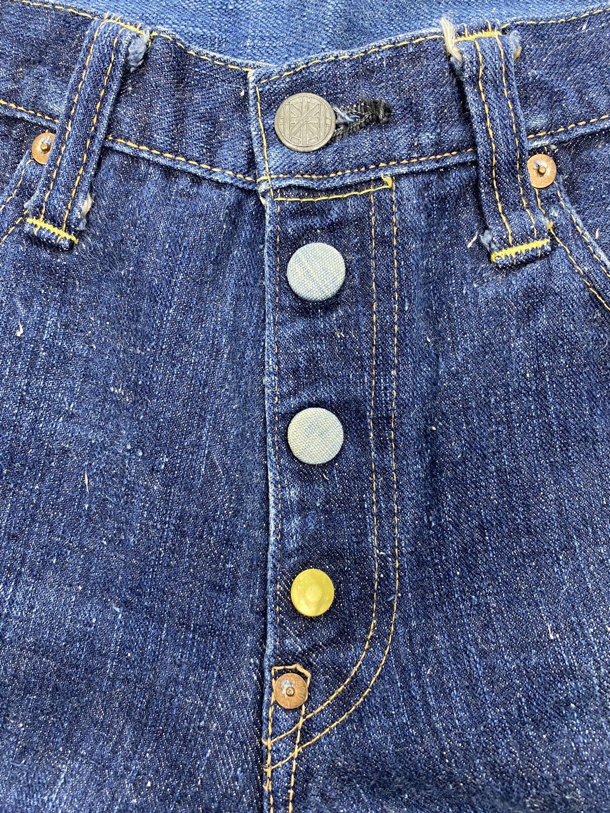 Sugar Cane Mihara Yasuhiro X Sugar Cane Selvedge Hybrid Flare Denim Size US 30 / EU 46 - 11 Thumbnail