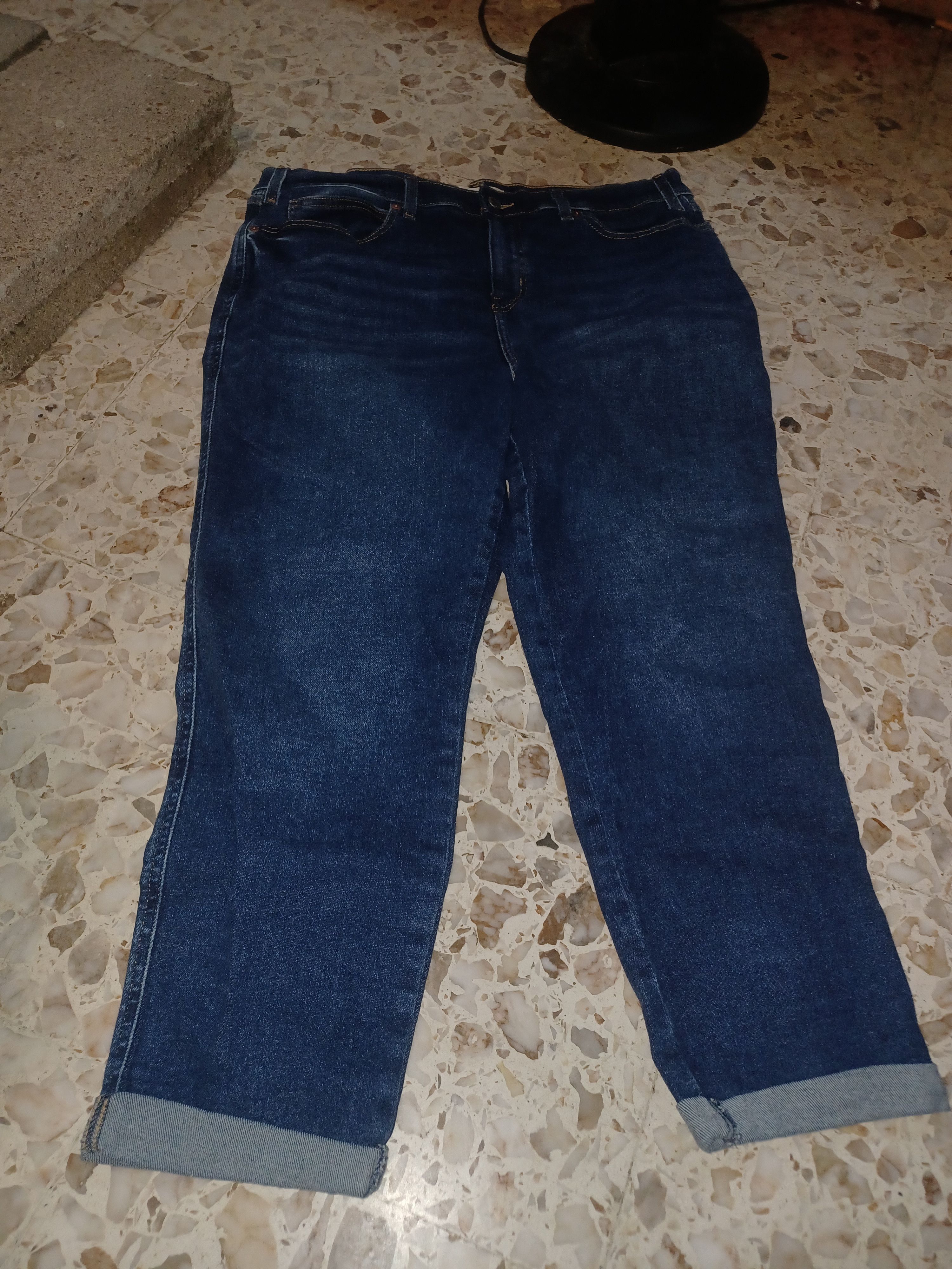 Levi's Levi's blue Jeans Boyfriend SZ 16 W33 Size 38" / US 16 / IT 52 - 2 Thumbnail