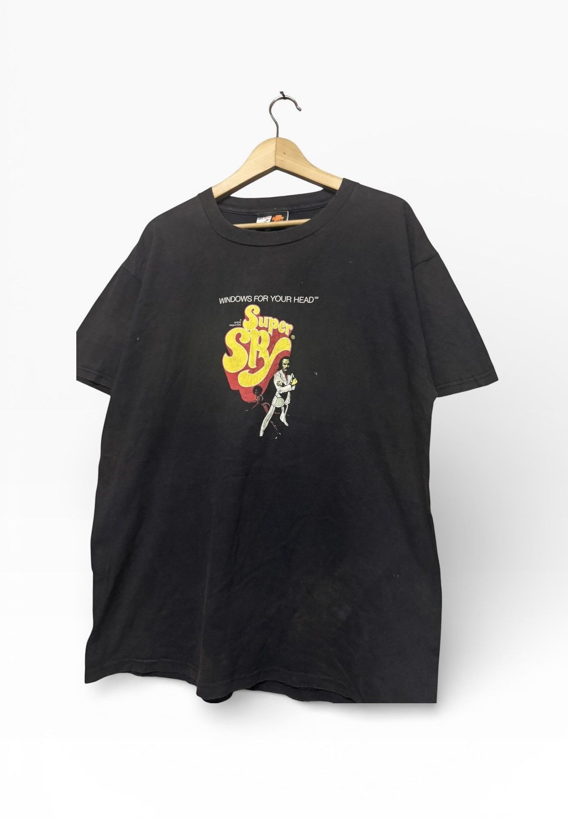 SPY Optic Vtg🔥90’s Spy Optic Printed Super Spy Tee Size US L / EU 52-54 / 3 - 5 Thumbnail
